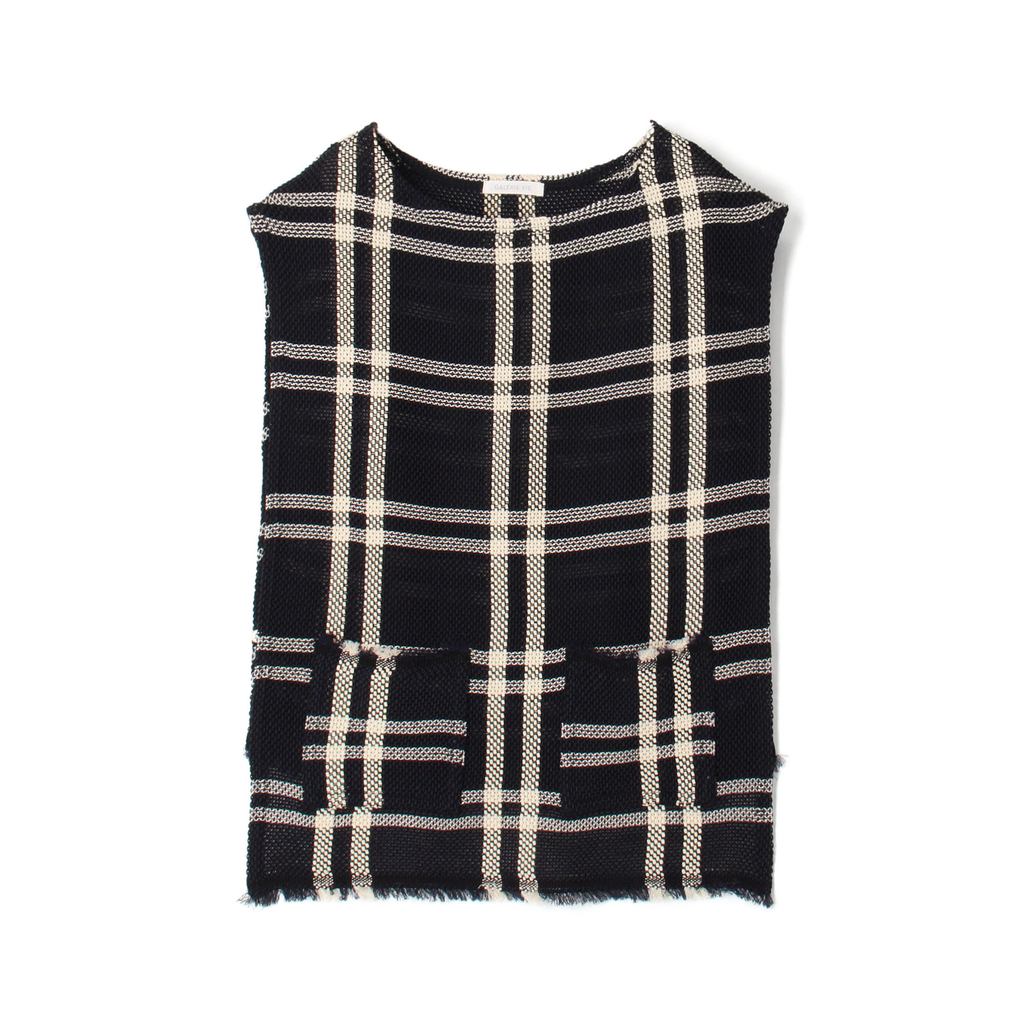 ラッセルコットン フロントポケットベスト