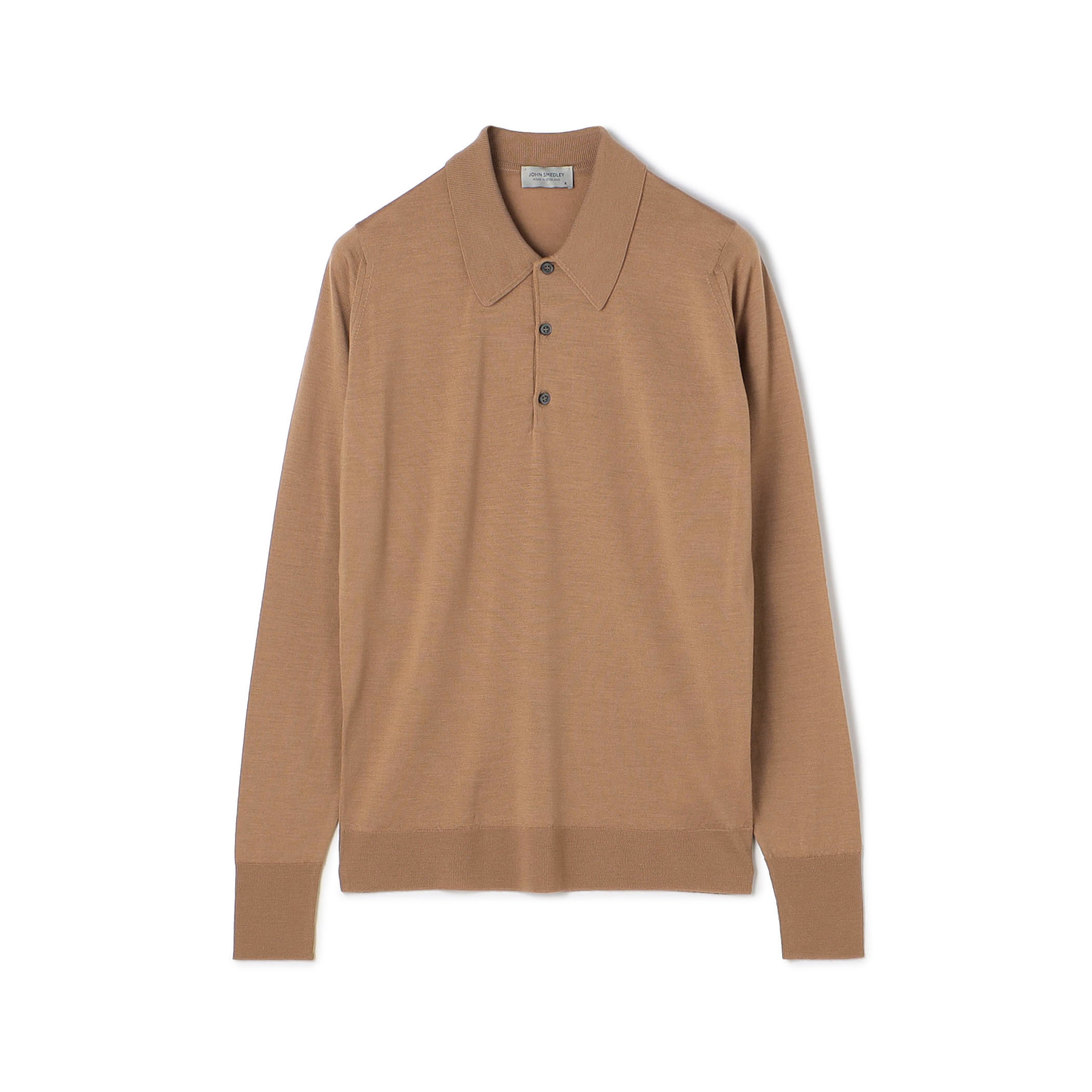 JOHN SMEDLEY 30G EASY FIT ウール ニットポロシャツ DORSET