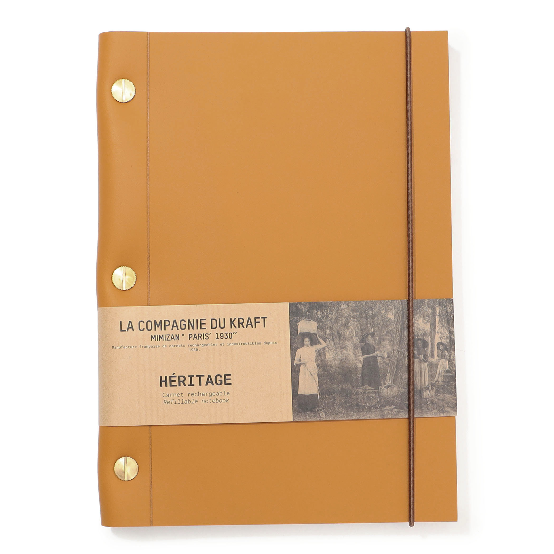 La Compagnie du Kraft Heritage A5 Leather Notebook