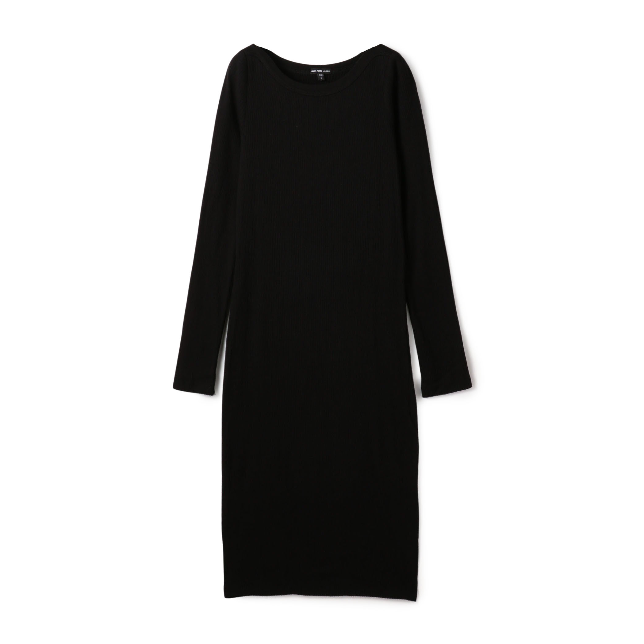 コットンカシミヤリブ クルーネックワンピース WTTR6781