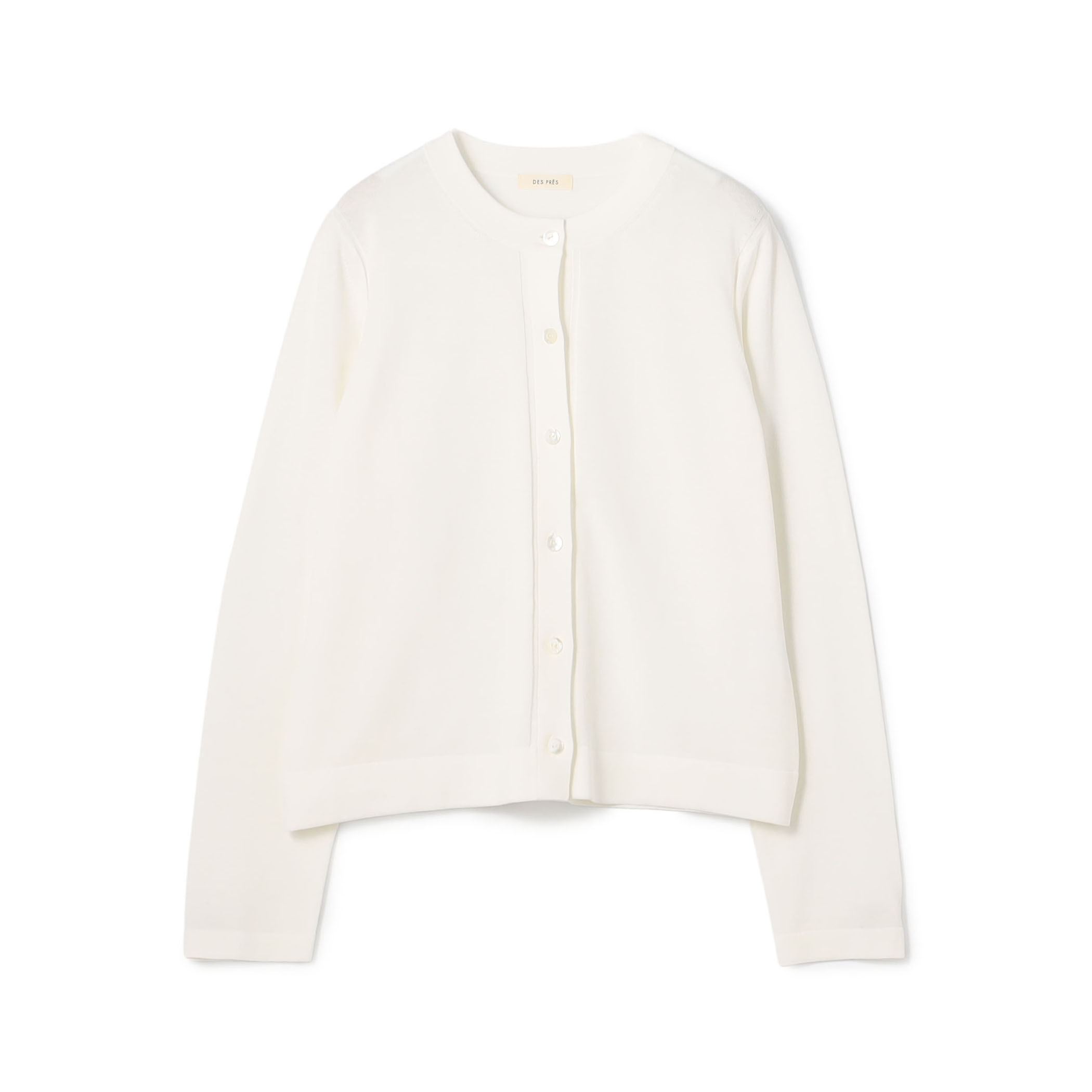 ハイツイストドライコットン スリットスリーブカーディガン