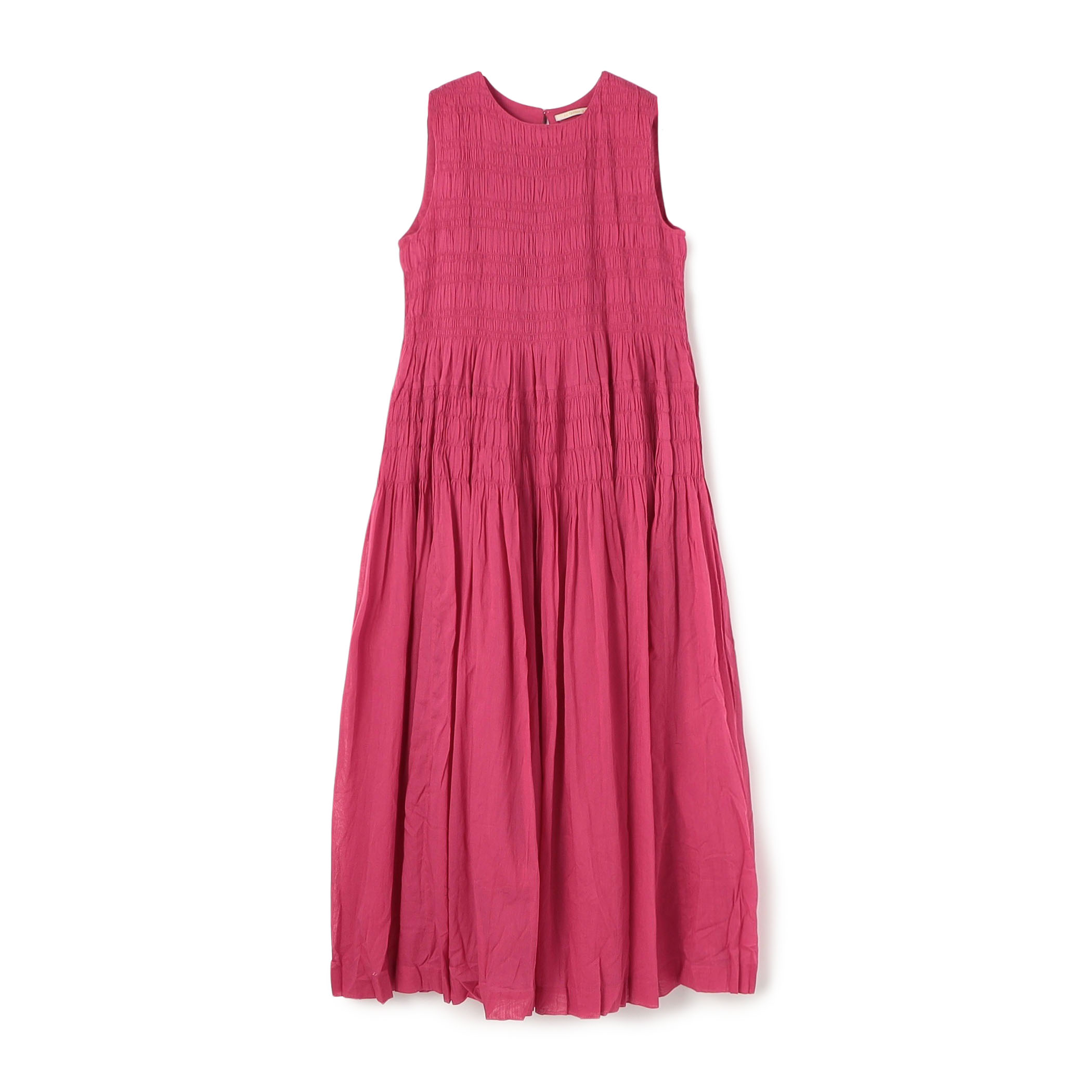 ne Quittez pas COTTON VOILE SHIRRING ドレス