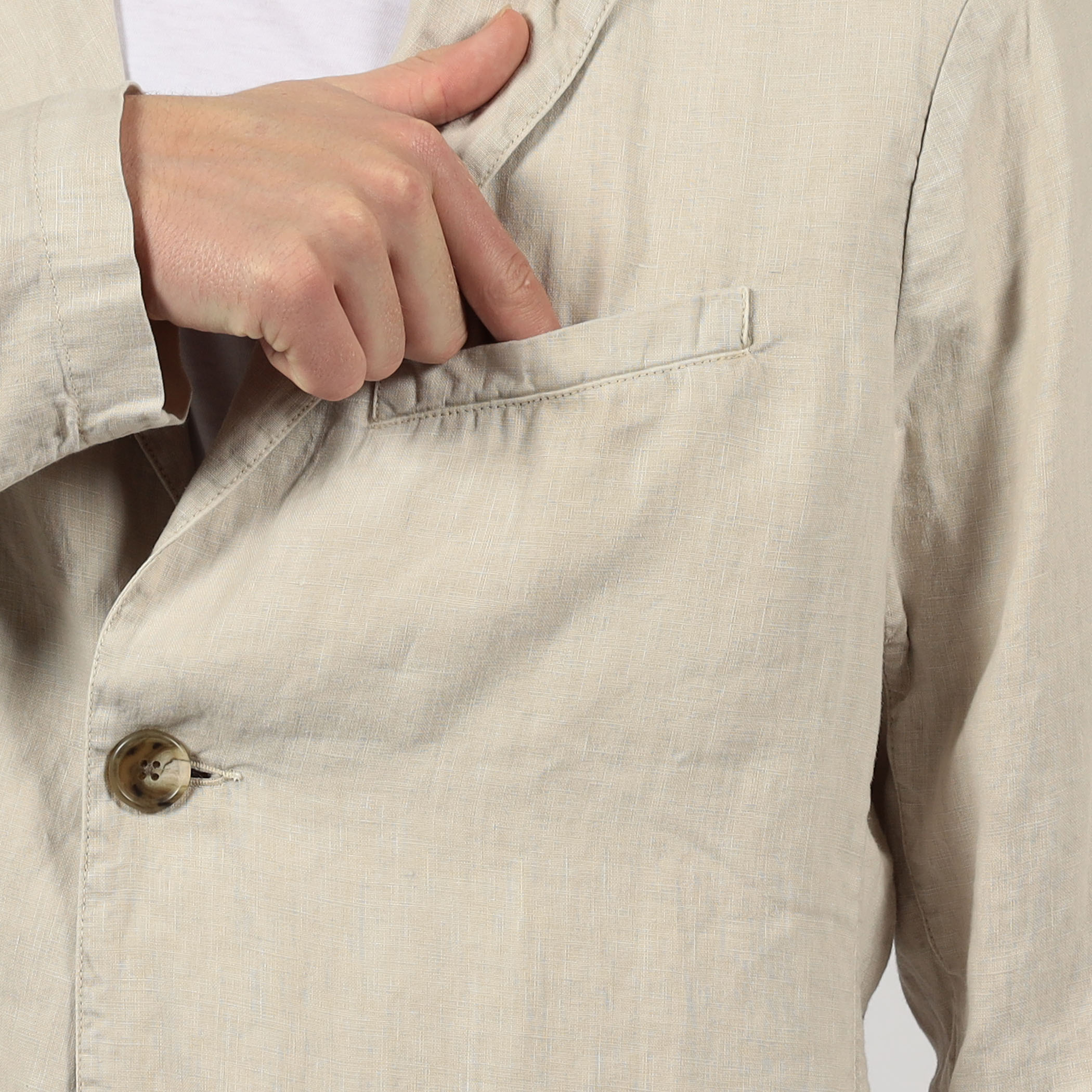 リネン テーラードジャケット MKOH2136｜トゥモローランド 公式通販