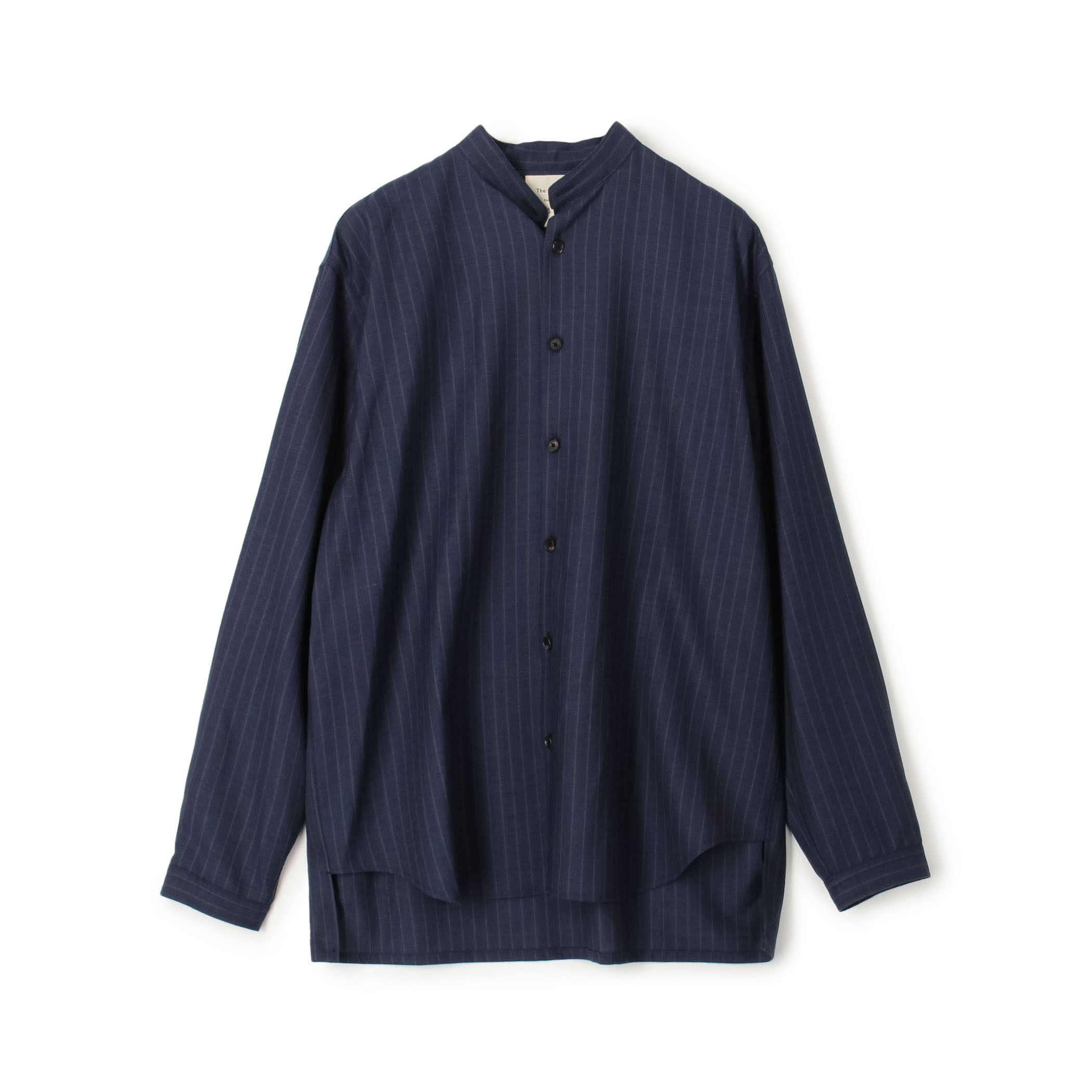 【別注】The CLASIK MINIMAL COLLARLESS SHIRT
