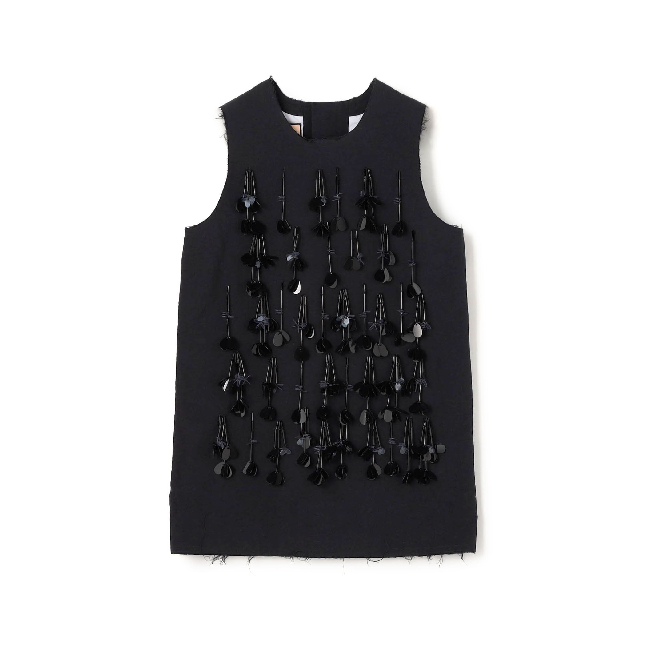 PLAN C SLEEVLESS TOP ナイロン スリーブレストップ