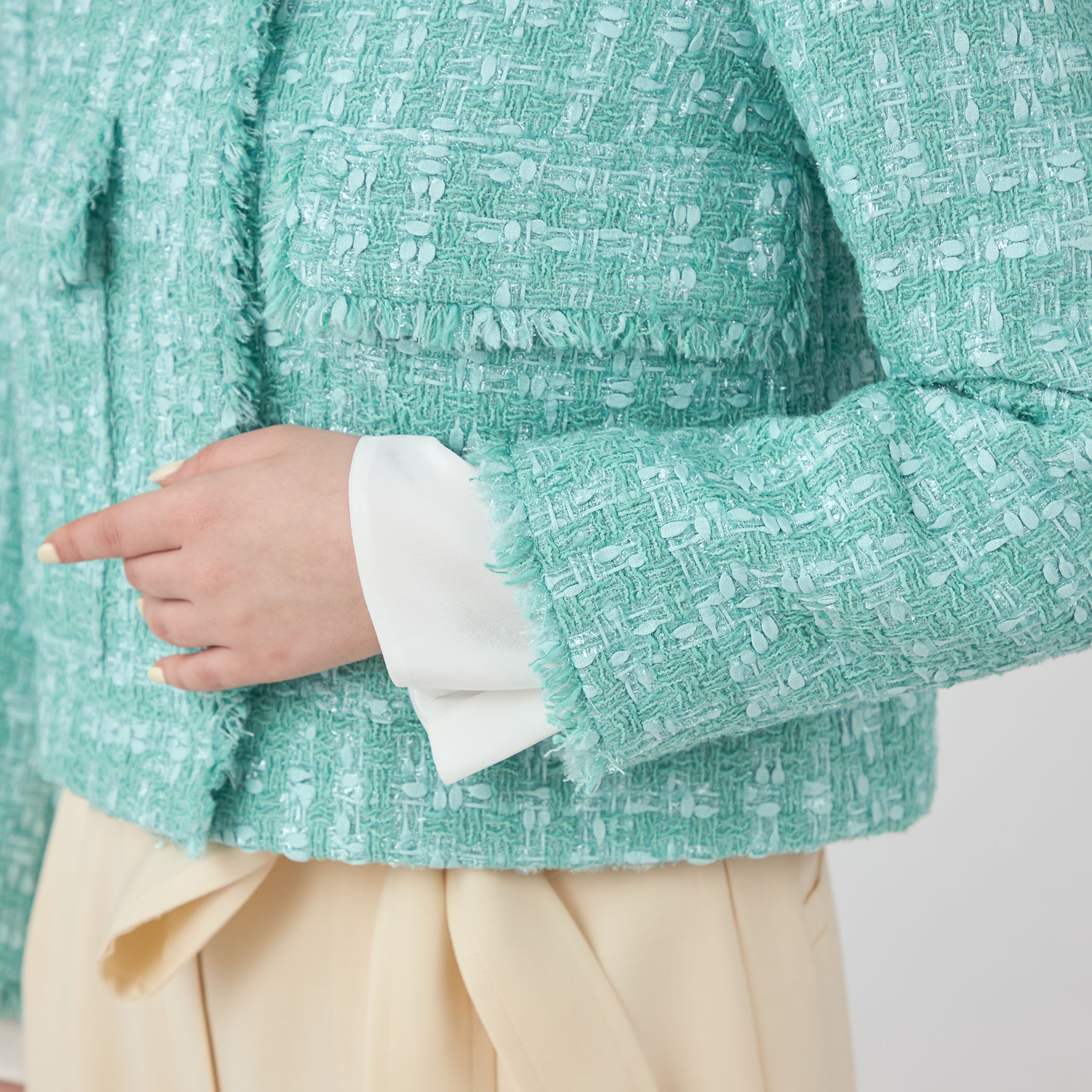 Jade vine クルーネックジャケット｜トゥモローランド 公式通販