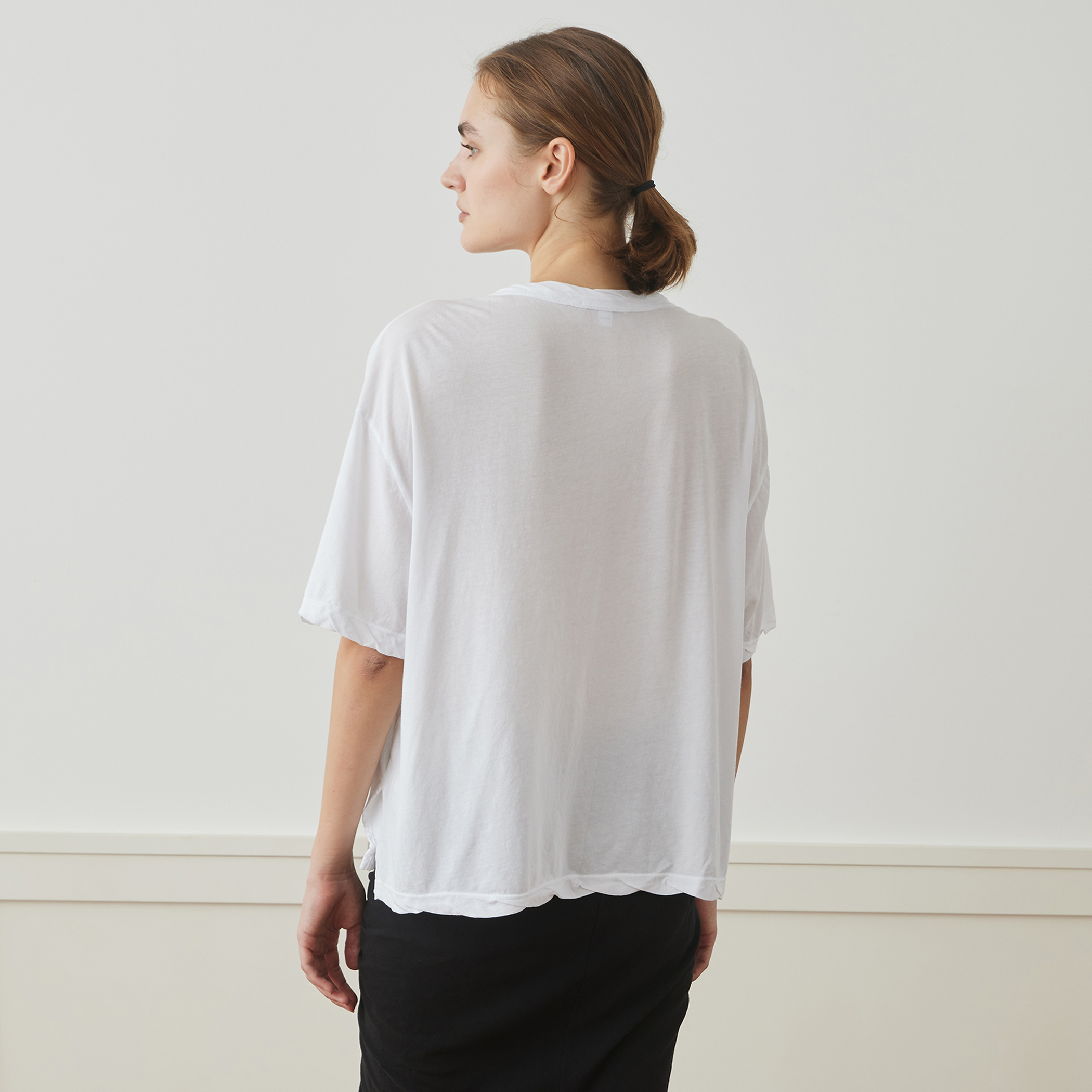 HEUGN オーバーサイズ　長袖　ドレスシャツ　James SHIRT HEUGN