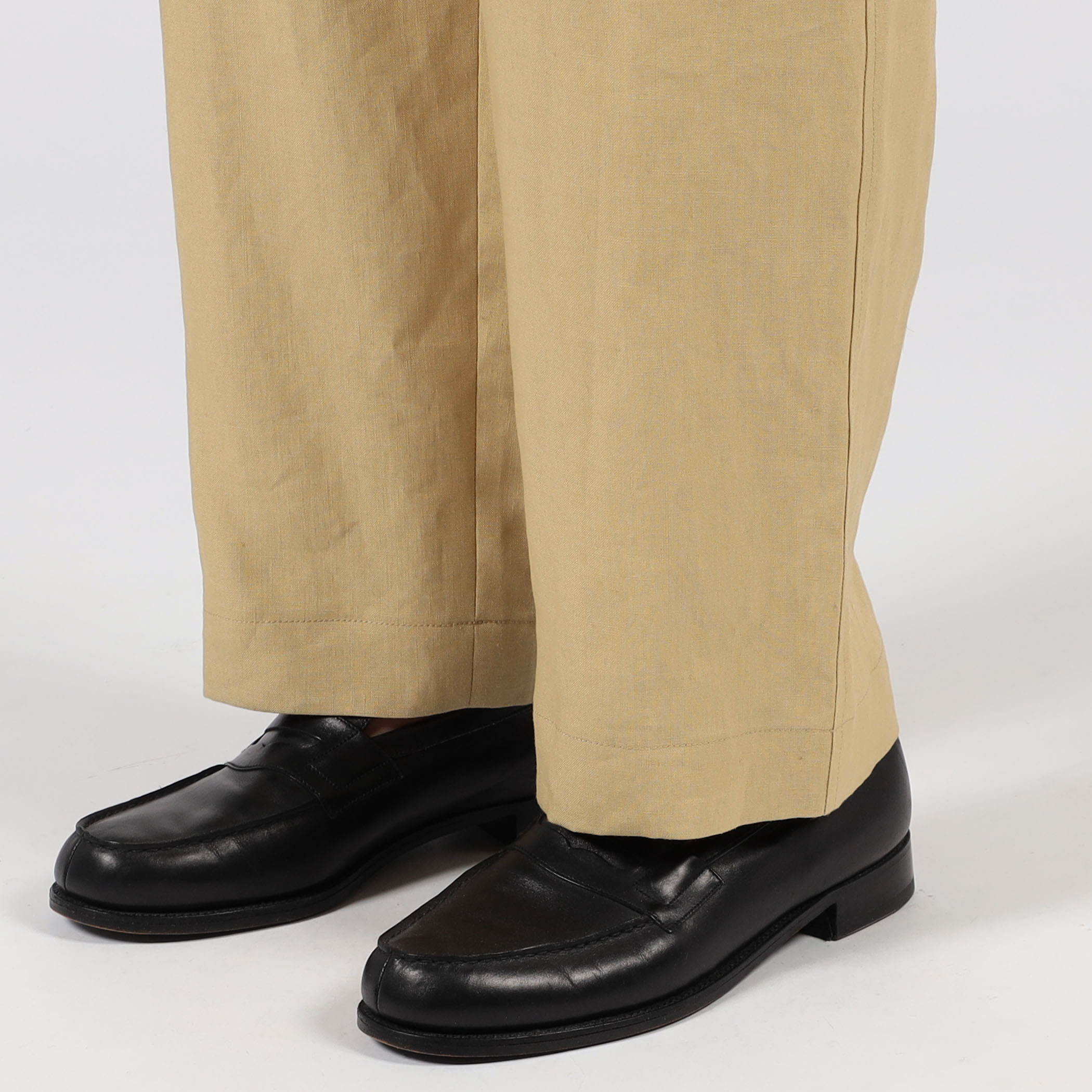 MAATEE&SONS FRENCH WORK PANTS LINEN CAMBUS リネンパンツ