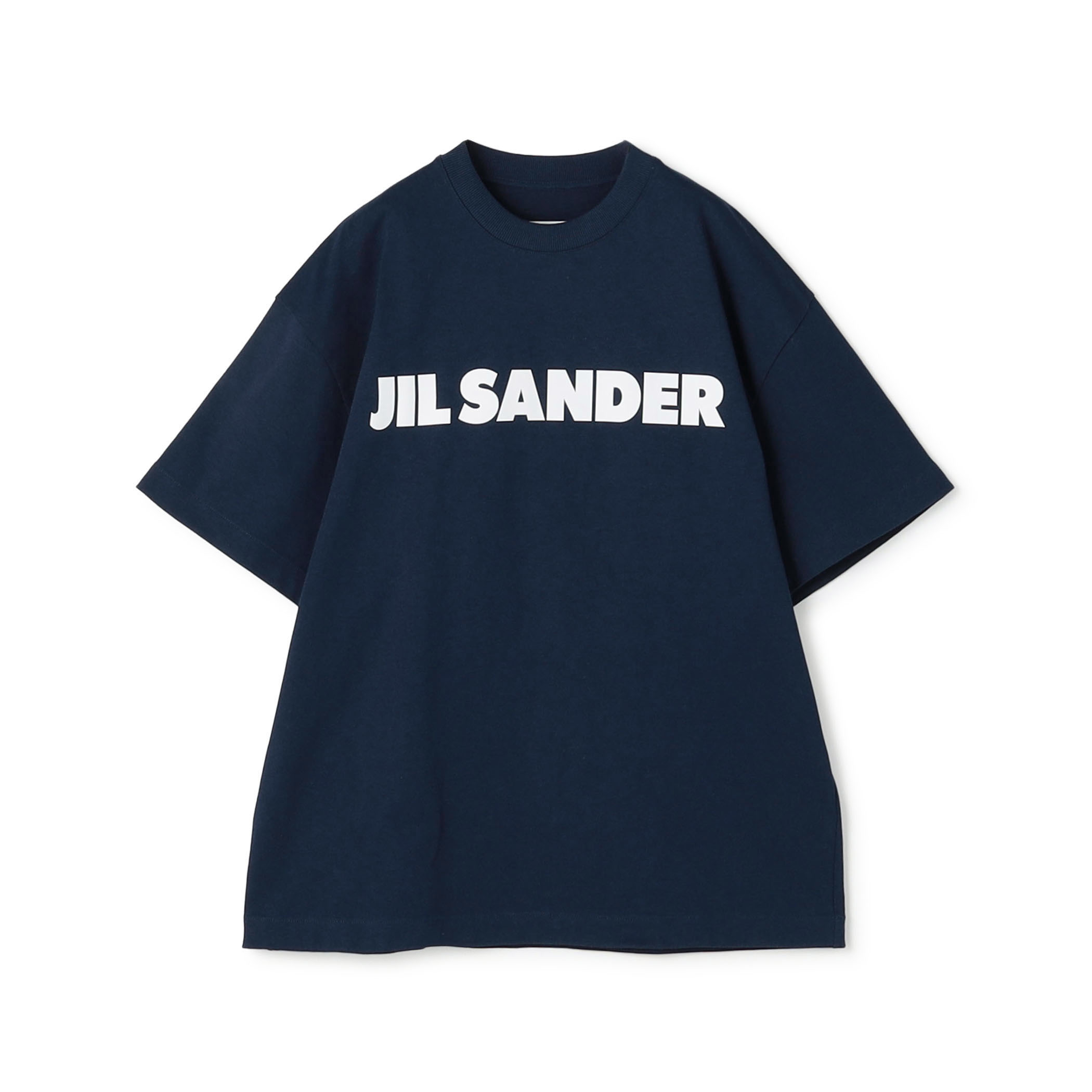 JIL SANDER T-SHIRT CN SS ロゴプリントTシャツ