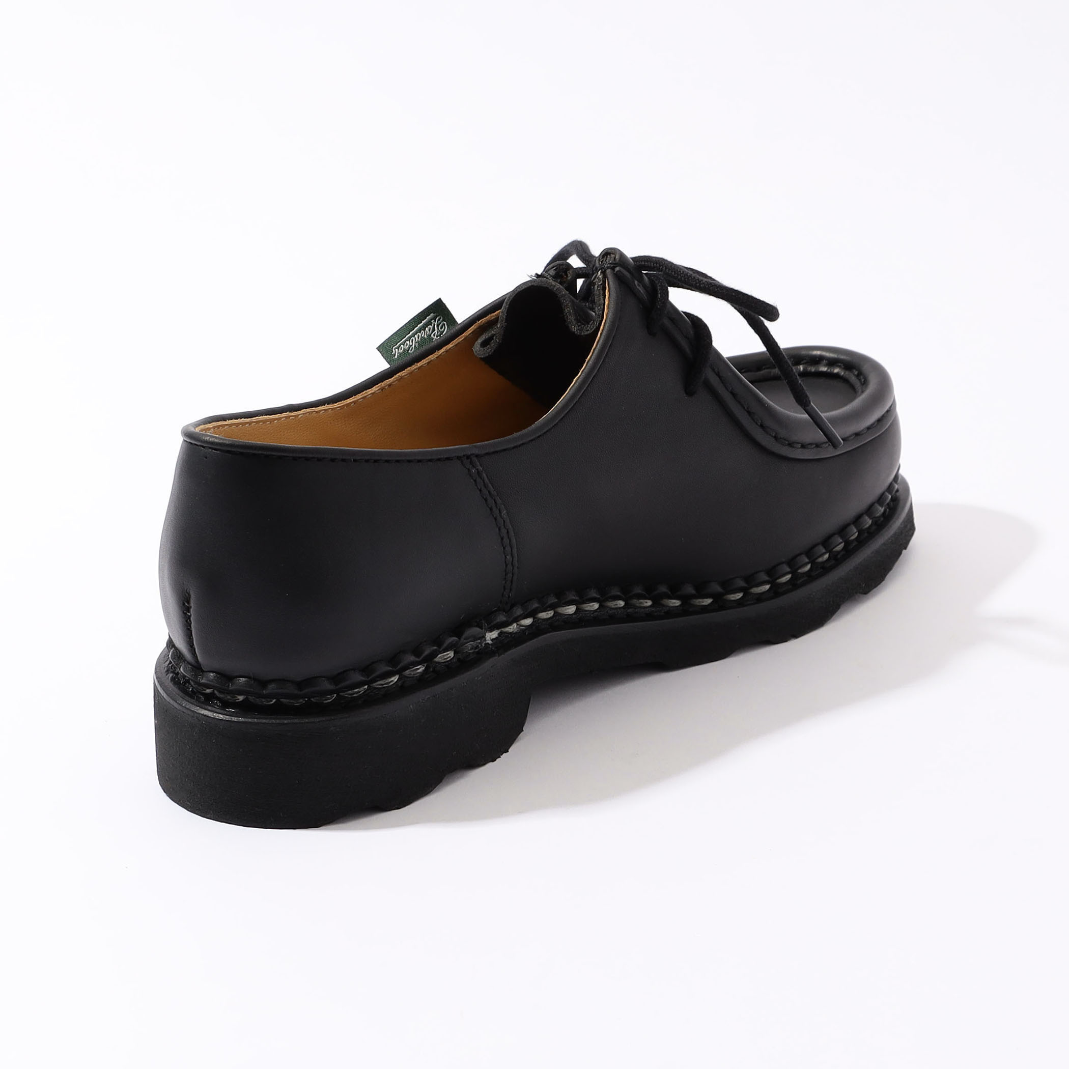 未使用！バーニーズニューヨーク23cmチロリアンシューズ ハラコ素材mh517 Paraboot MICHAEL チロリアンシューズ （フラットシューズ