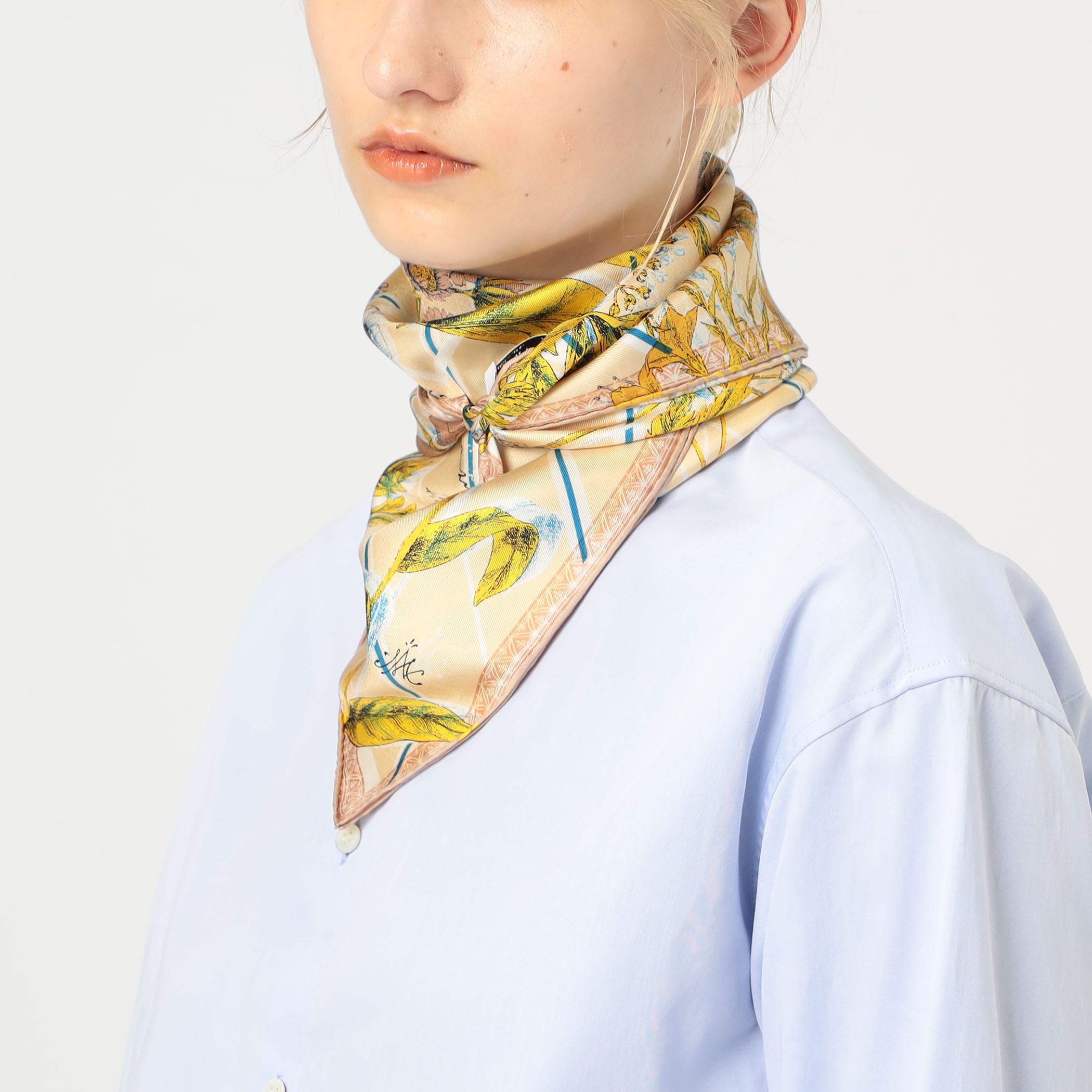 manipuri FLOWER STRIPE スカーフ｜トゥモローランド 公式通販