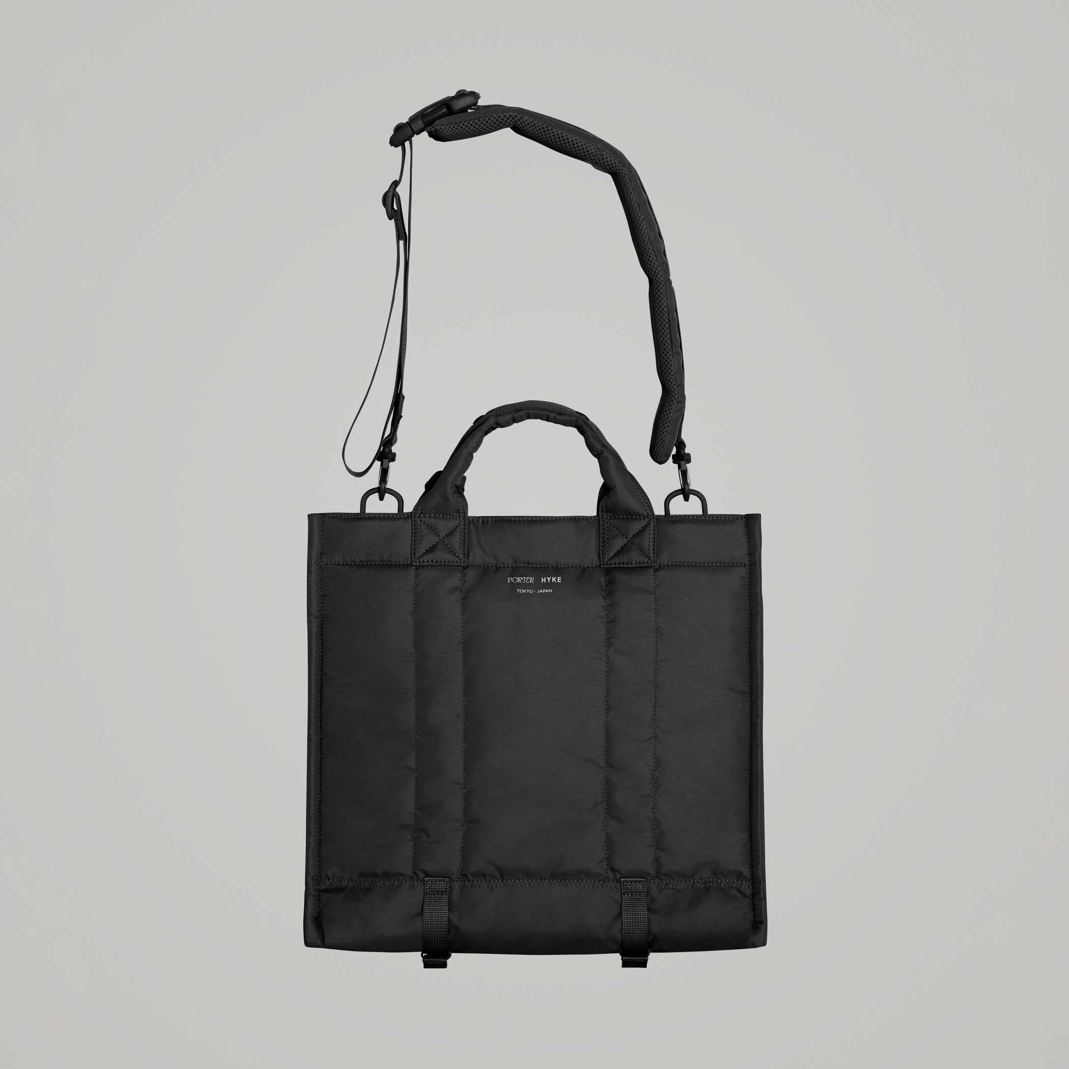 2WAY TOTE BAG PORTER × HYKE ブラック-