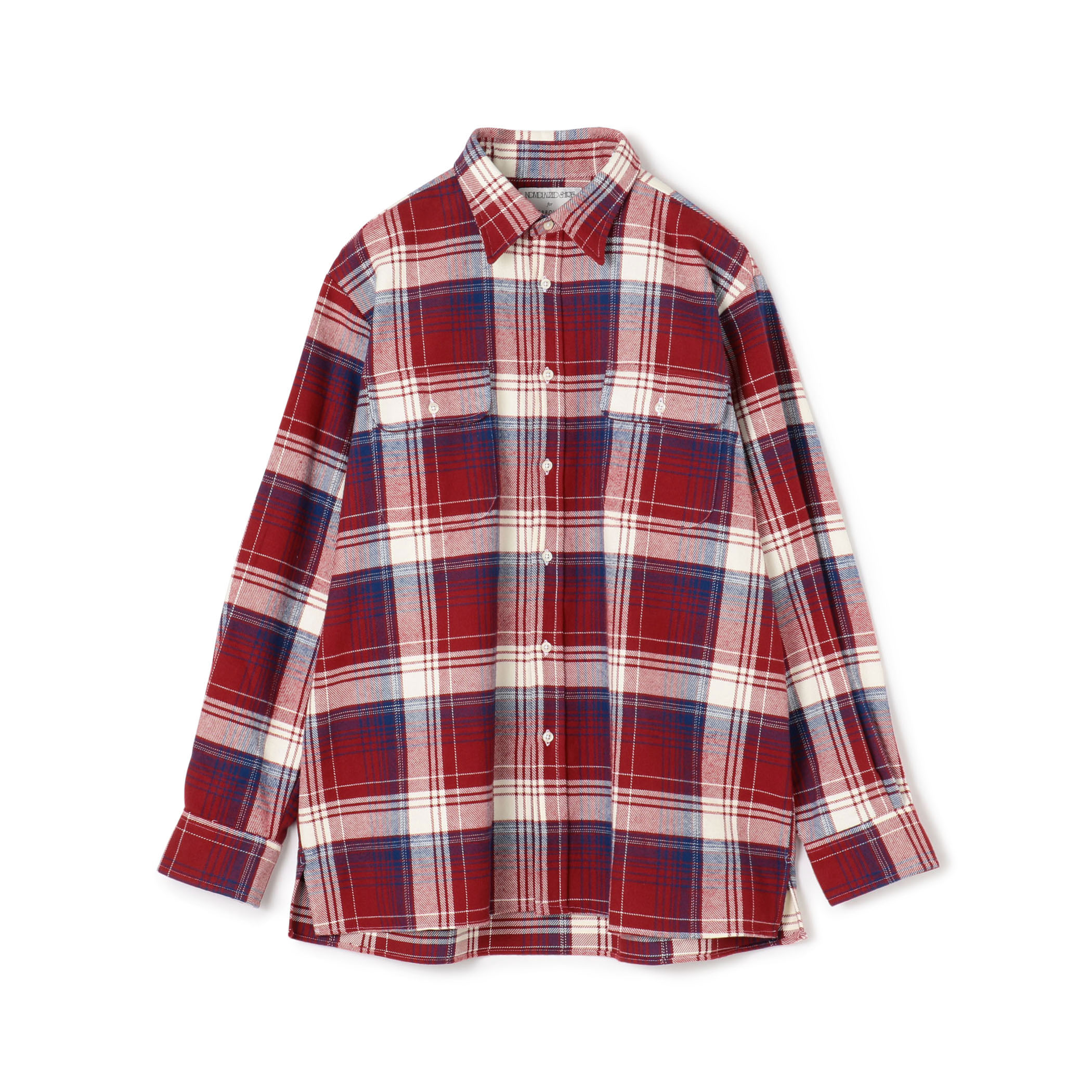 【別注】INDIVIDUALIZED SHIRTS コットン CPOシャツ