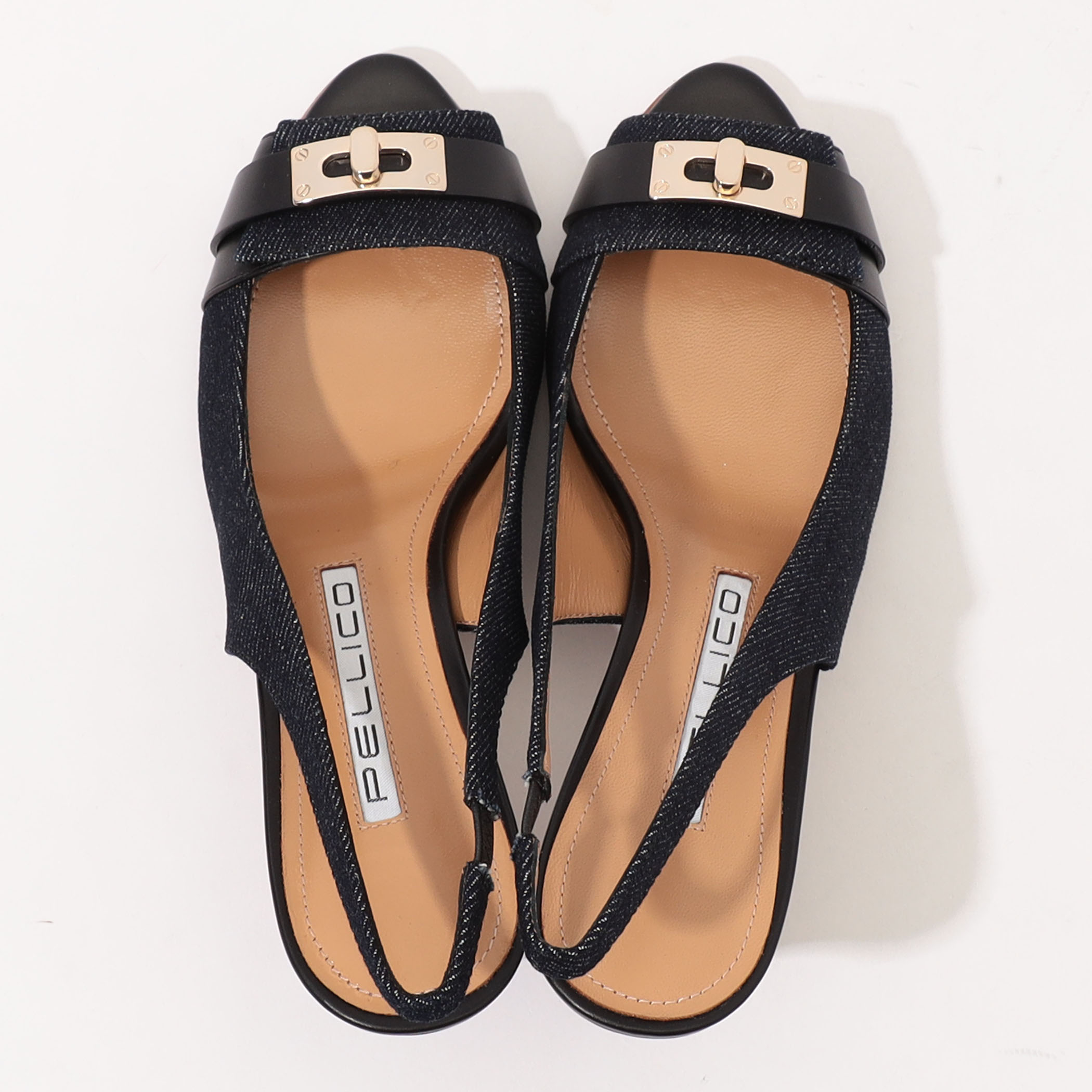 PELLICO DENIM バックストラップ サンダル｜トゥモローランド