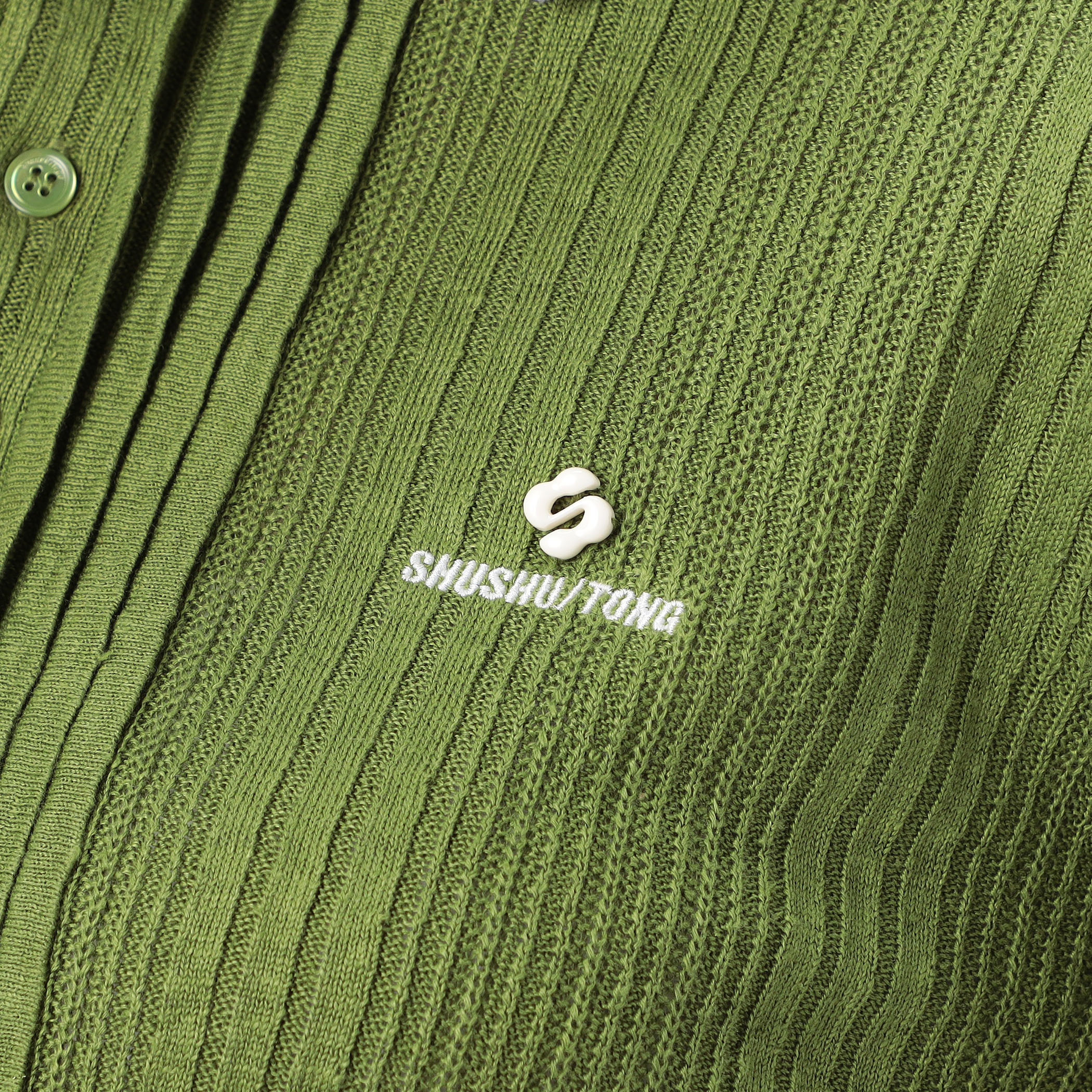 SHUSHU/TONG Collar Knit Pullover ポロニット｜トゥモローランド 公式