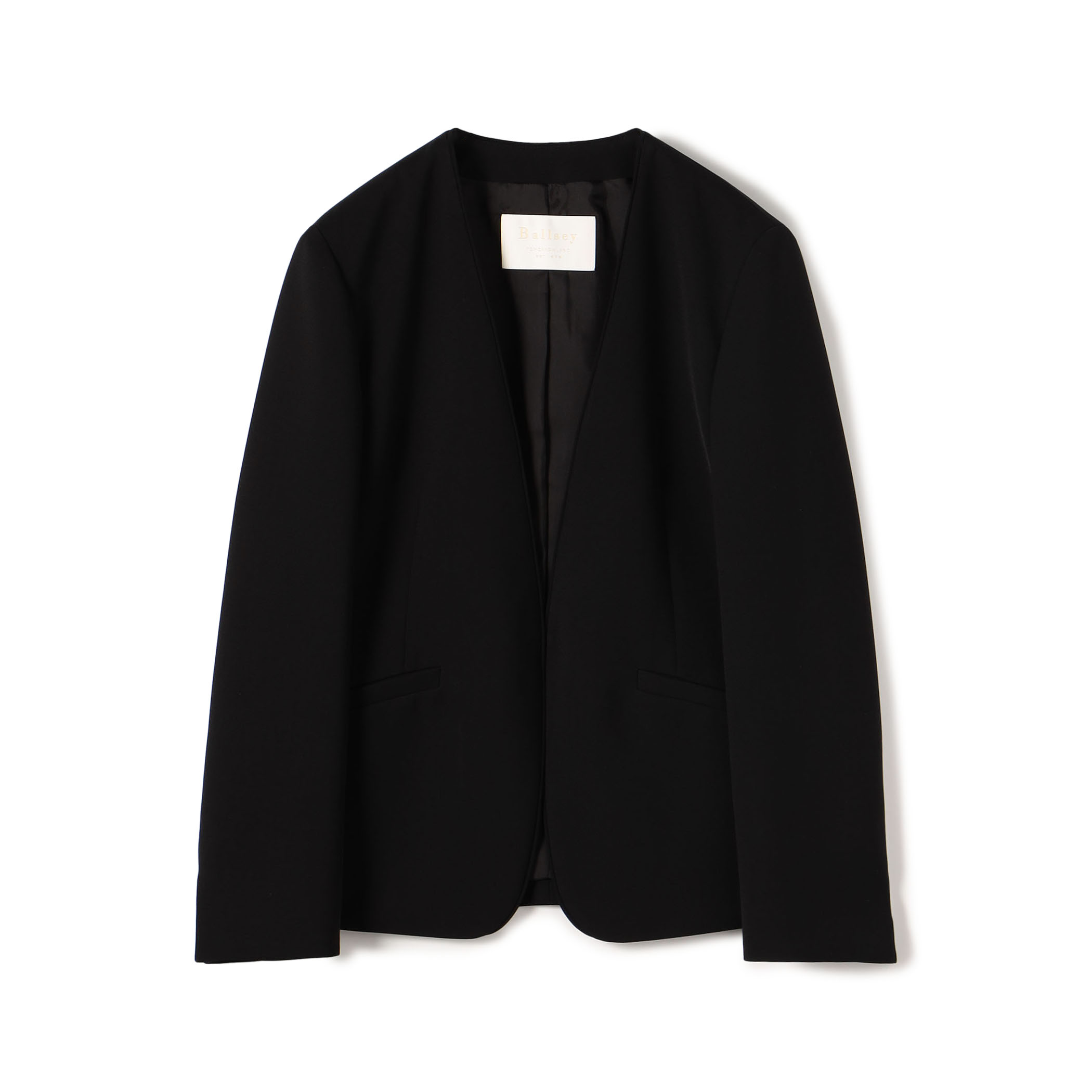 ドライダブルクロス ノーカラージャケット｜トゥモローランド 公式通販