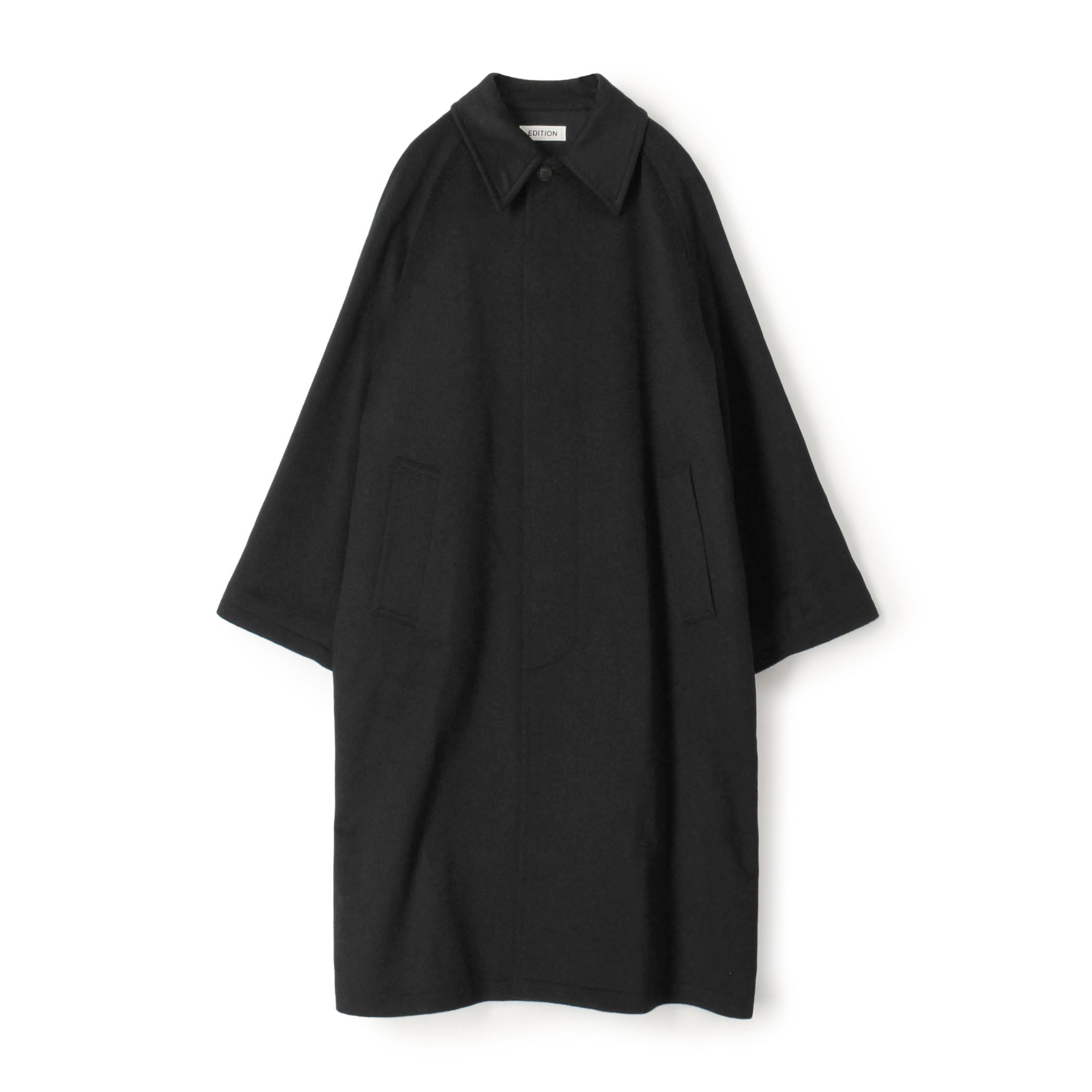 カシミヤ ステンカラーコート