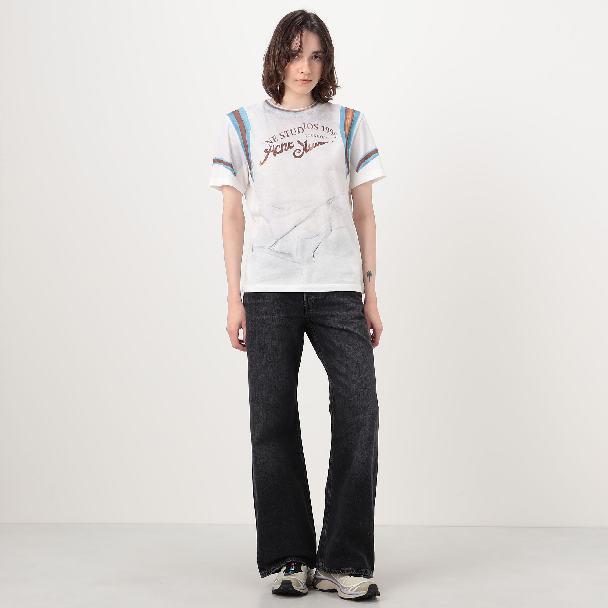 Acne Studios 2021F VINTAGE BLACK ブラックデニムパンツ