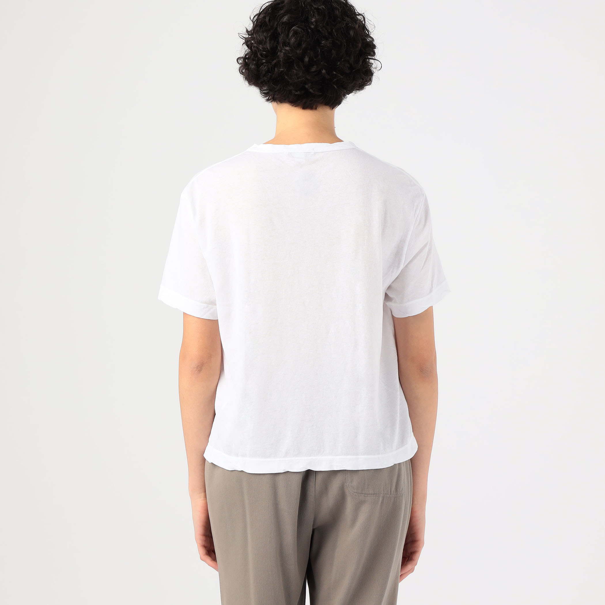 スーピマコットン オーバーサイズボクシーTシャツ WKJ3778