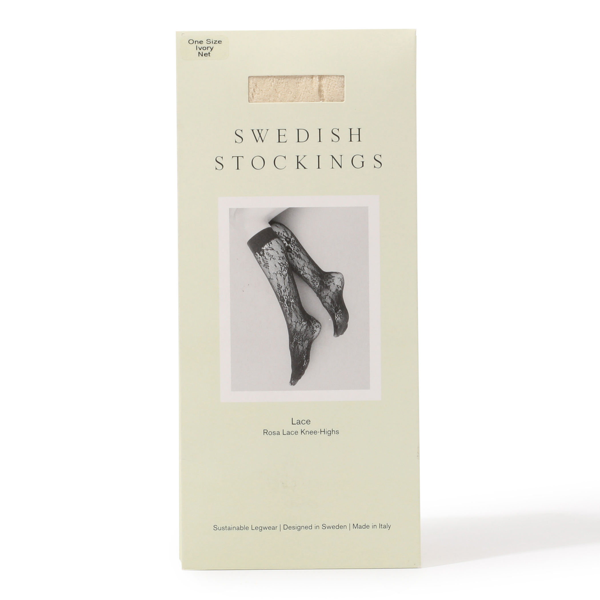 SWEDISH STOCKINGS ROSA ニーハイ レースソックス