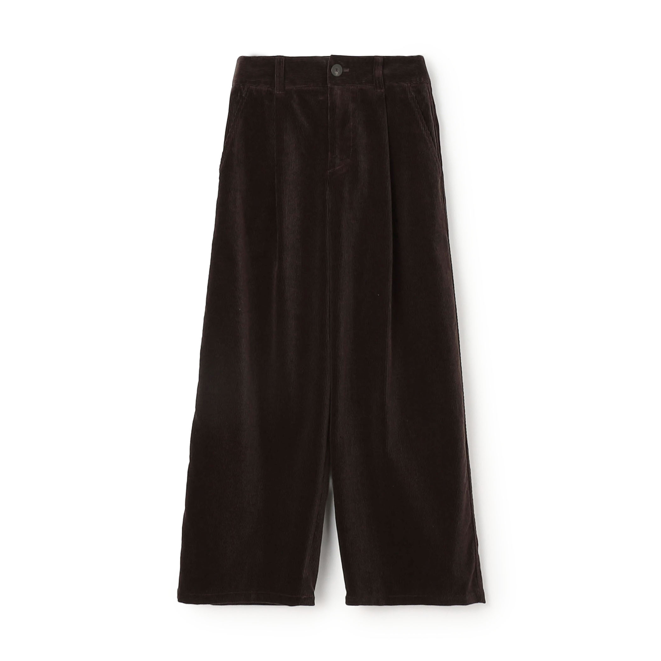 【WEB先行予約】シャンカールコットンコーデュロイ タックワイドパンツ