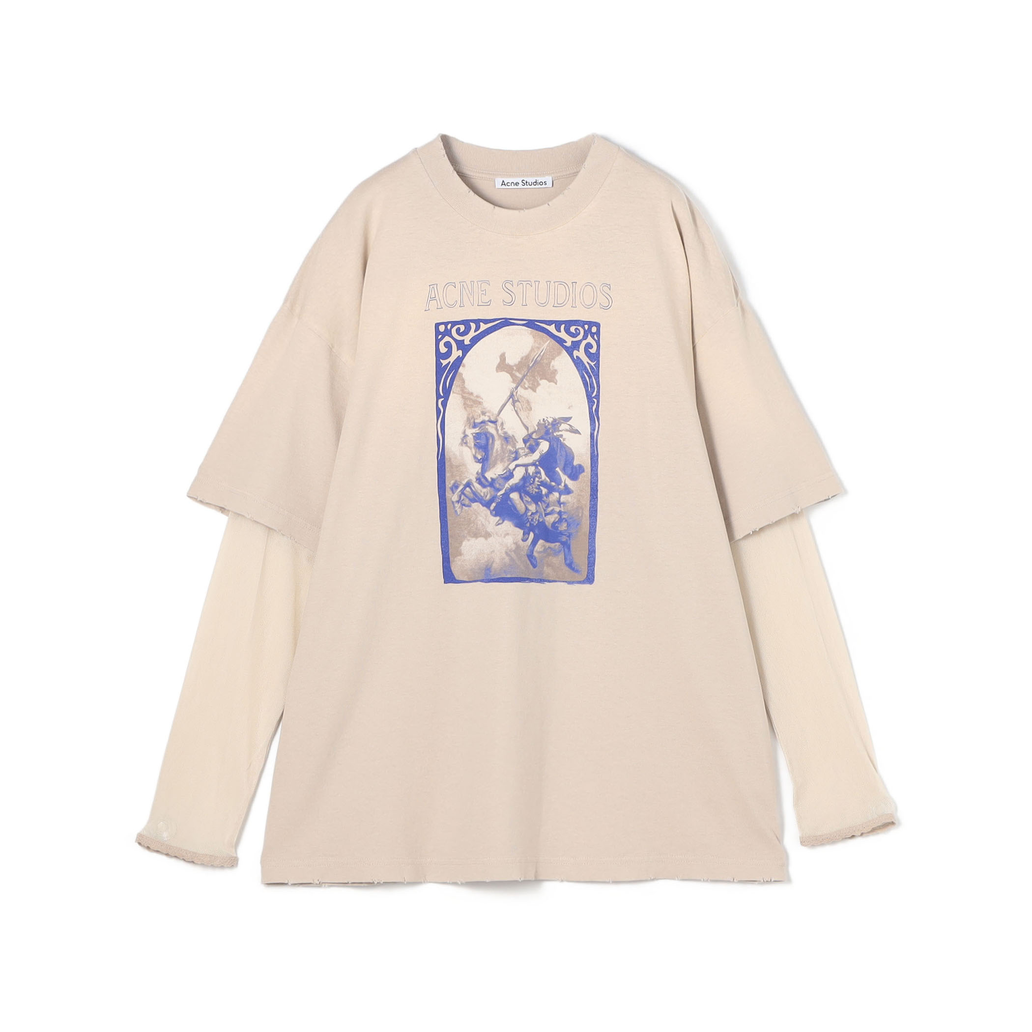 Acne Studios レイヤードTシャツ｜トゥモローランド 公式通販