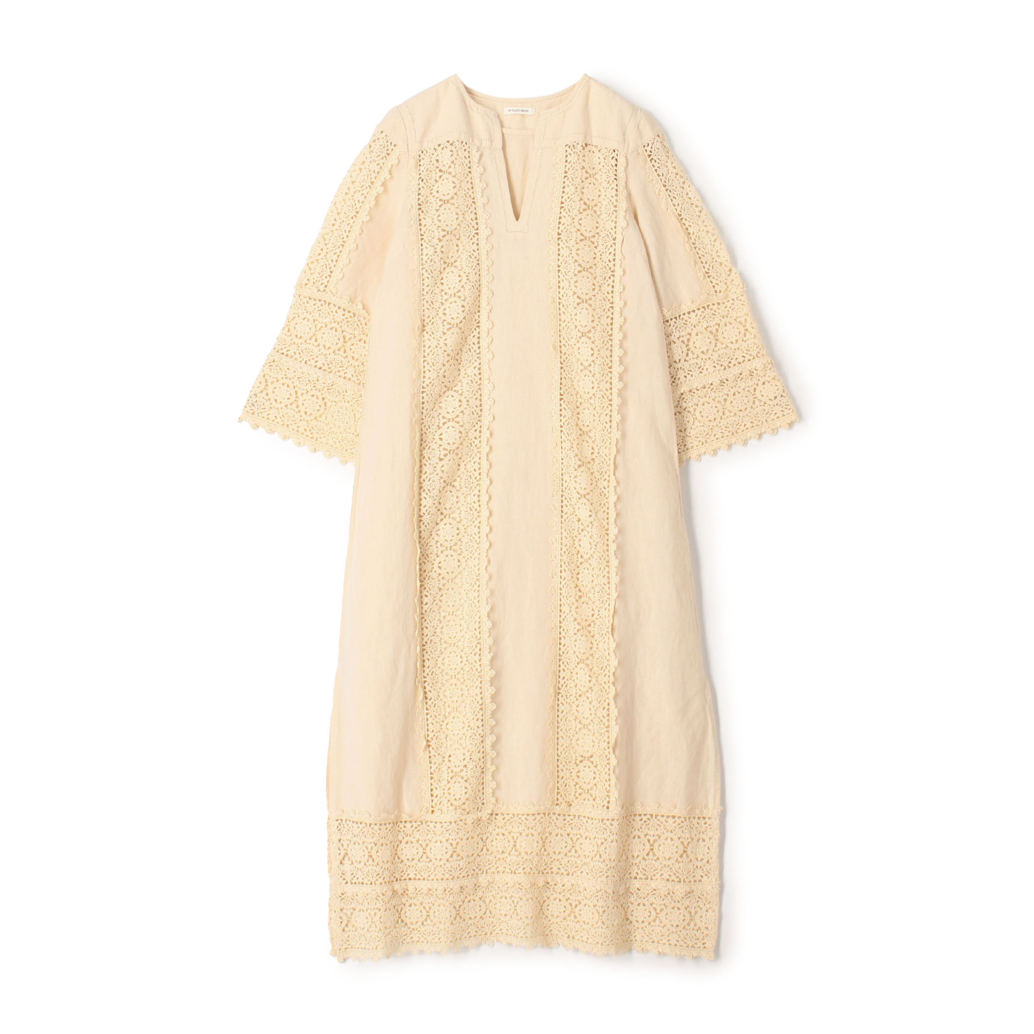 BY MALENE BIRGER DELANE lace combination dress