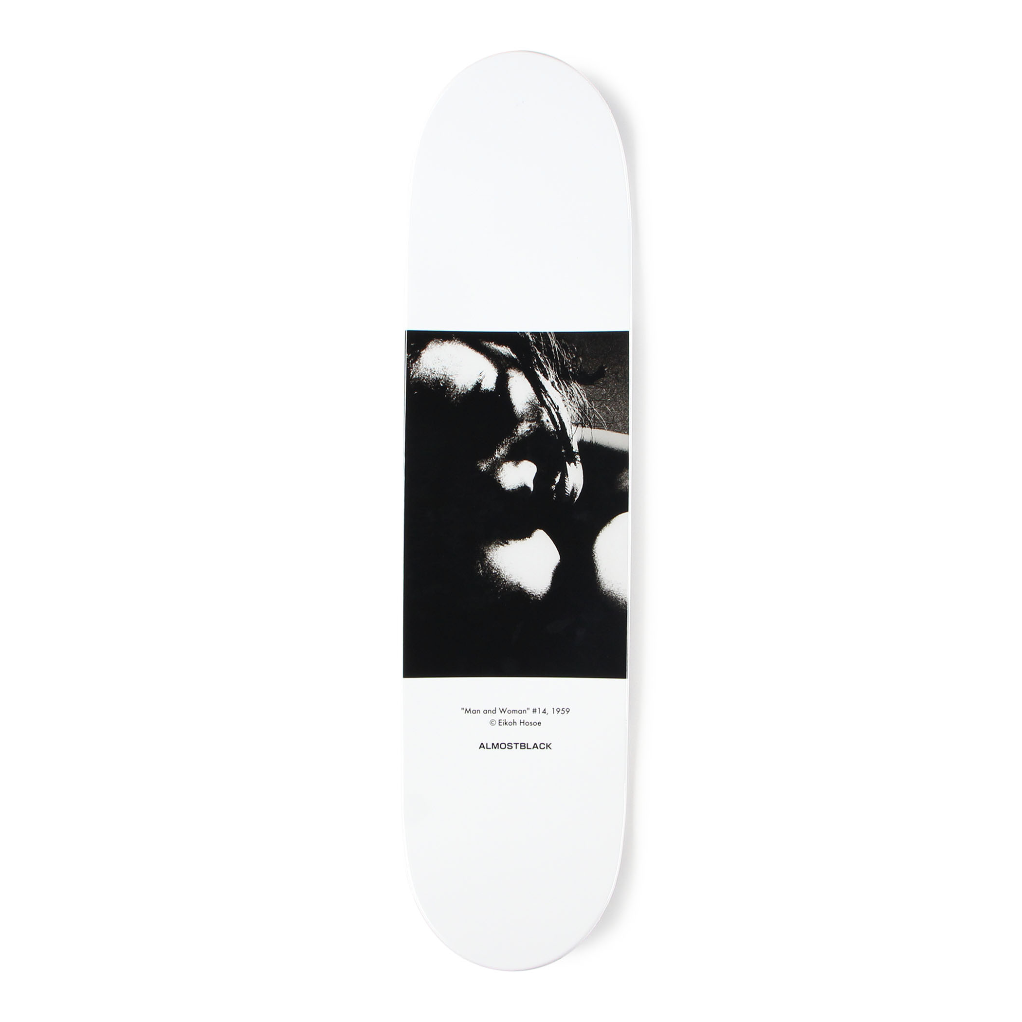 ALMOSTBLACK SKATE DECK スケートデッキ