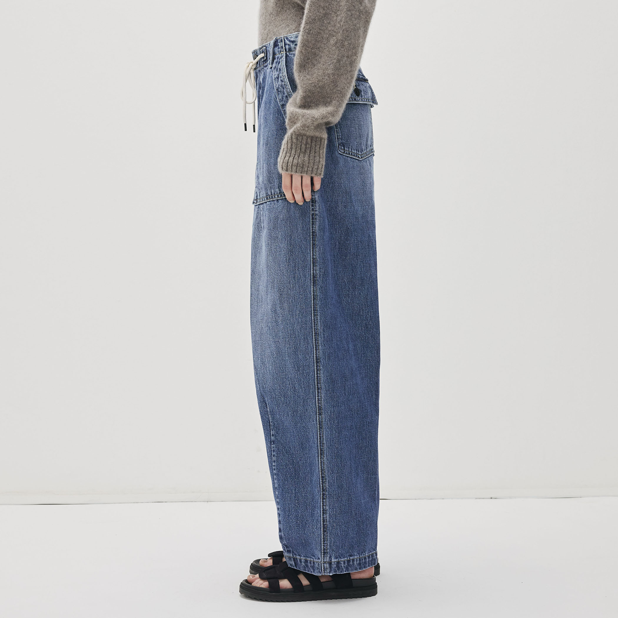 セルビッジデニムユーティリティパンツ WRSD1091｜トゥモローランド