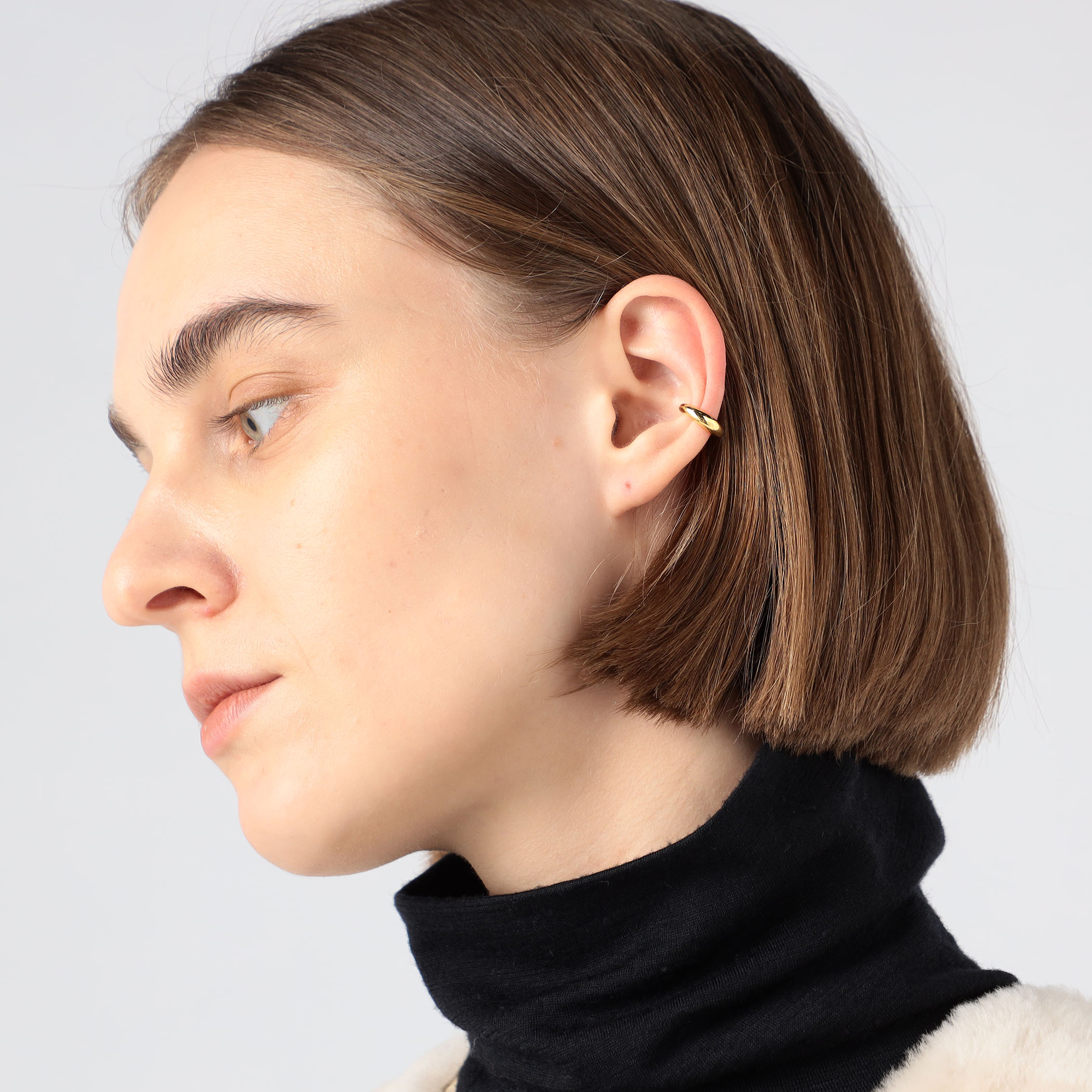 Ear Cuff Slim Gold - Tom Wood Project Official Online Store