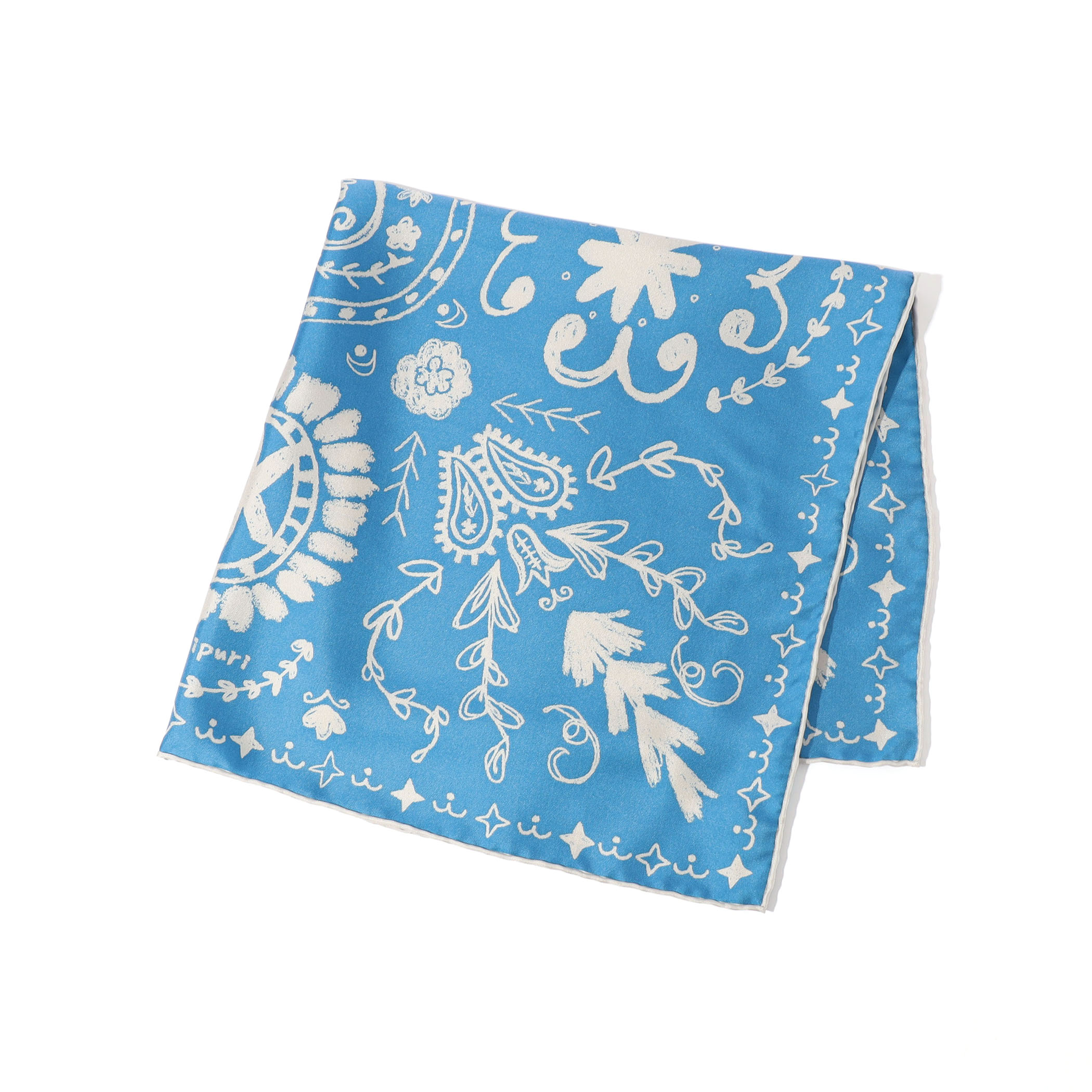 manipuri BANDANA シルクスカーフ