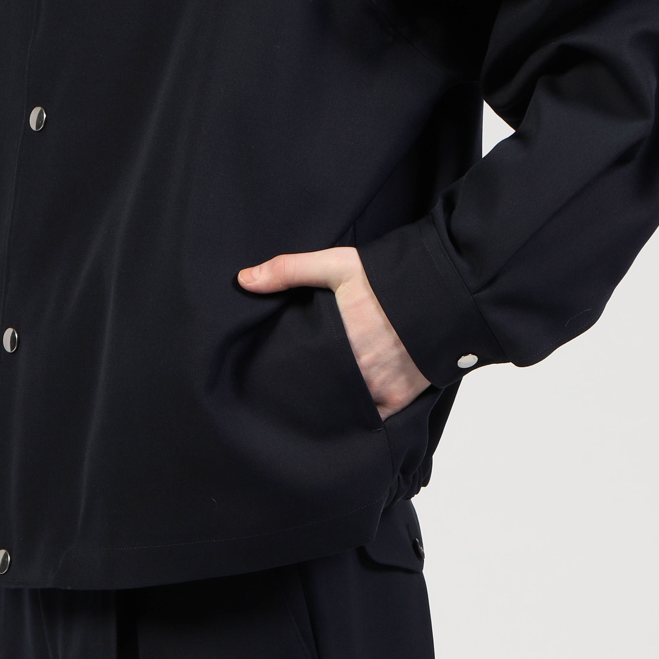 THE RERACS】COLLARLESS JACKET atmindgroup.com