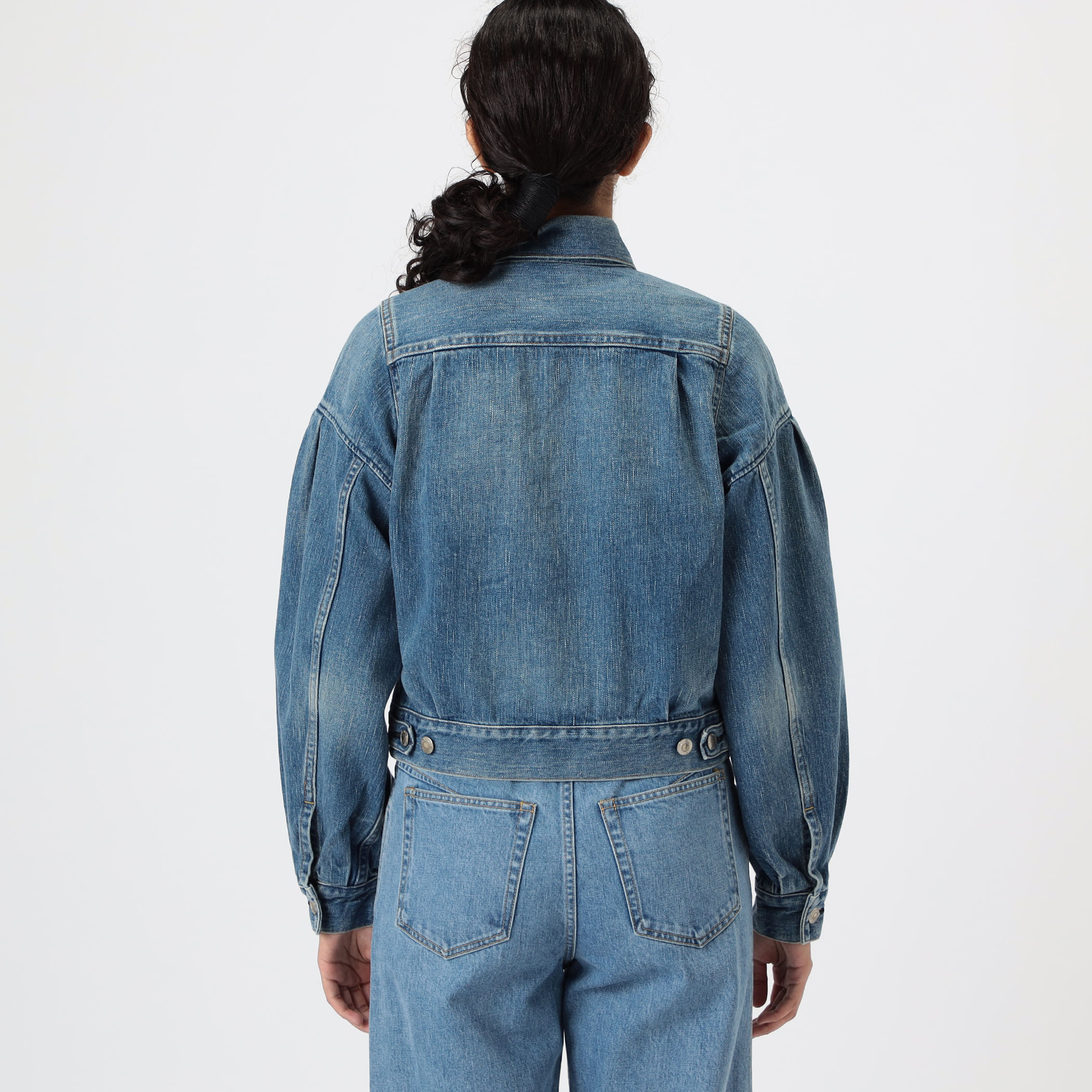 HYKE BALLOON SLV DENIM JK TYPE2｜トゥモローランド 公式サイト