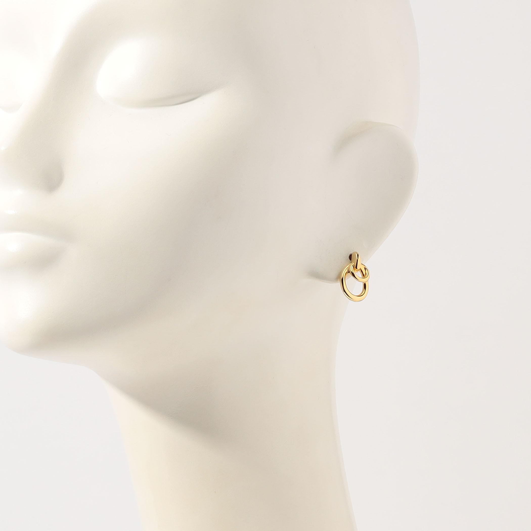 別注】PHILIPPE AUDIBERT Double Circle ピアス｜トゥモローランド