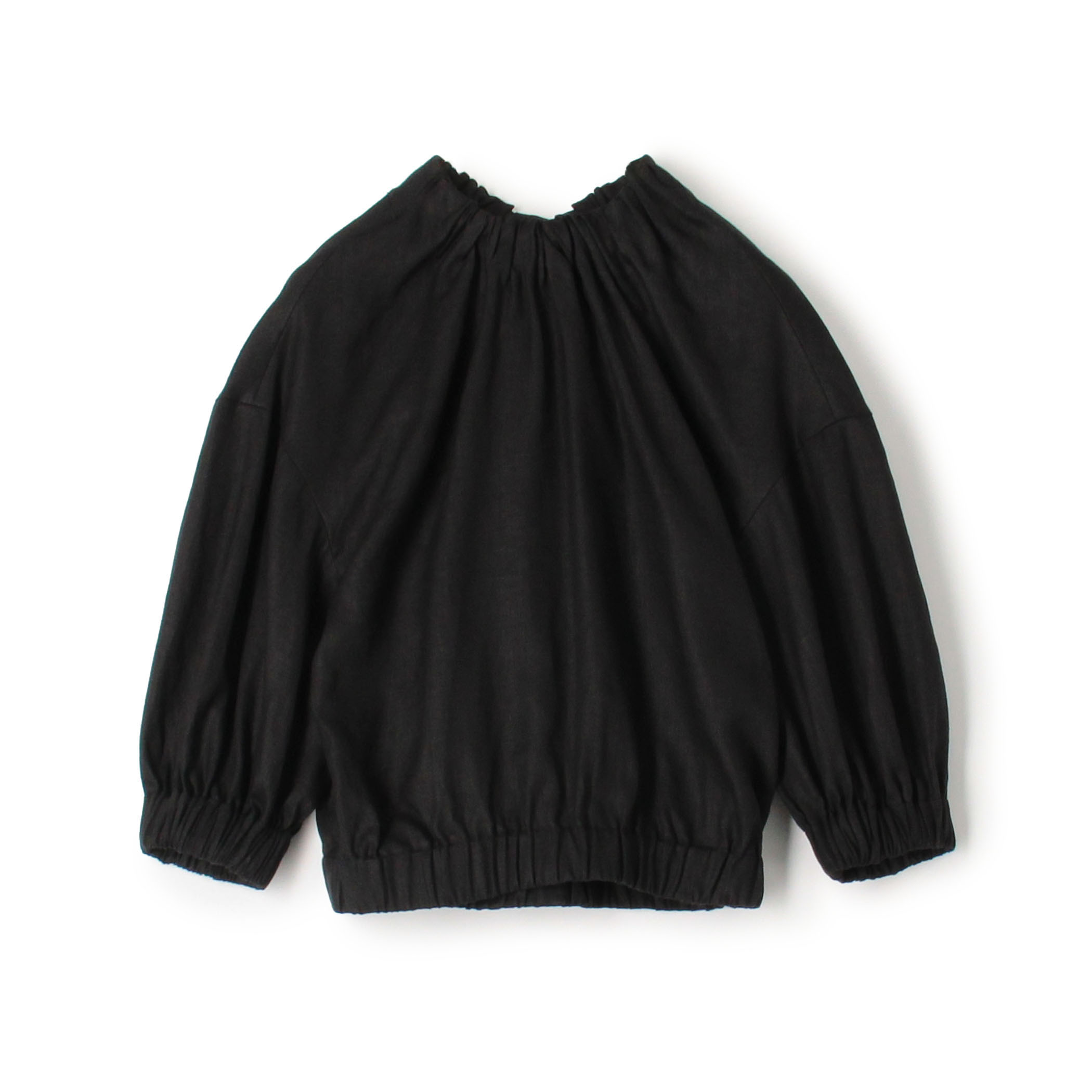 HYKE LINEN SHIRRED TOP｜トゥモローランド 公式通販