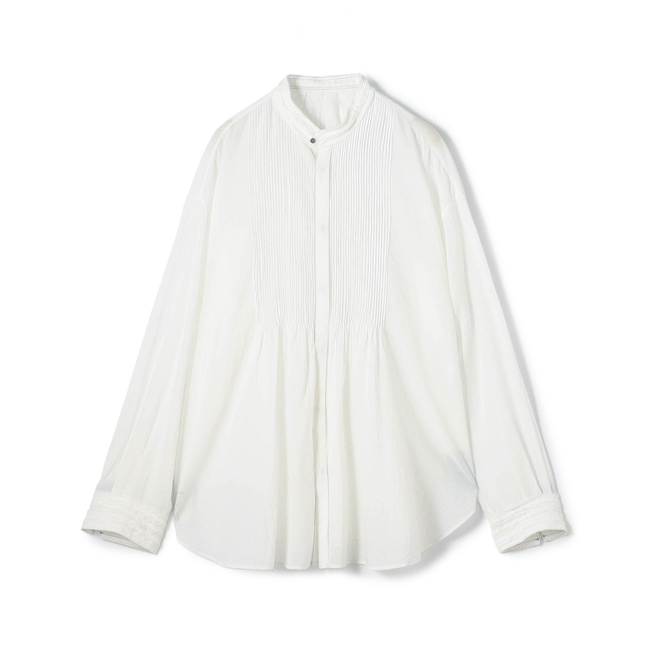 【WEB先行予約】インドコットン ピンタックシャツ