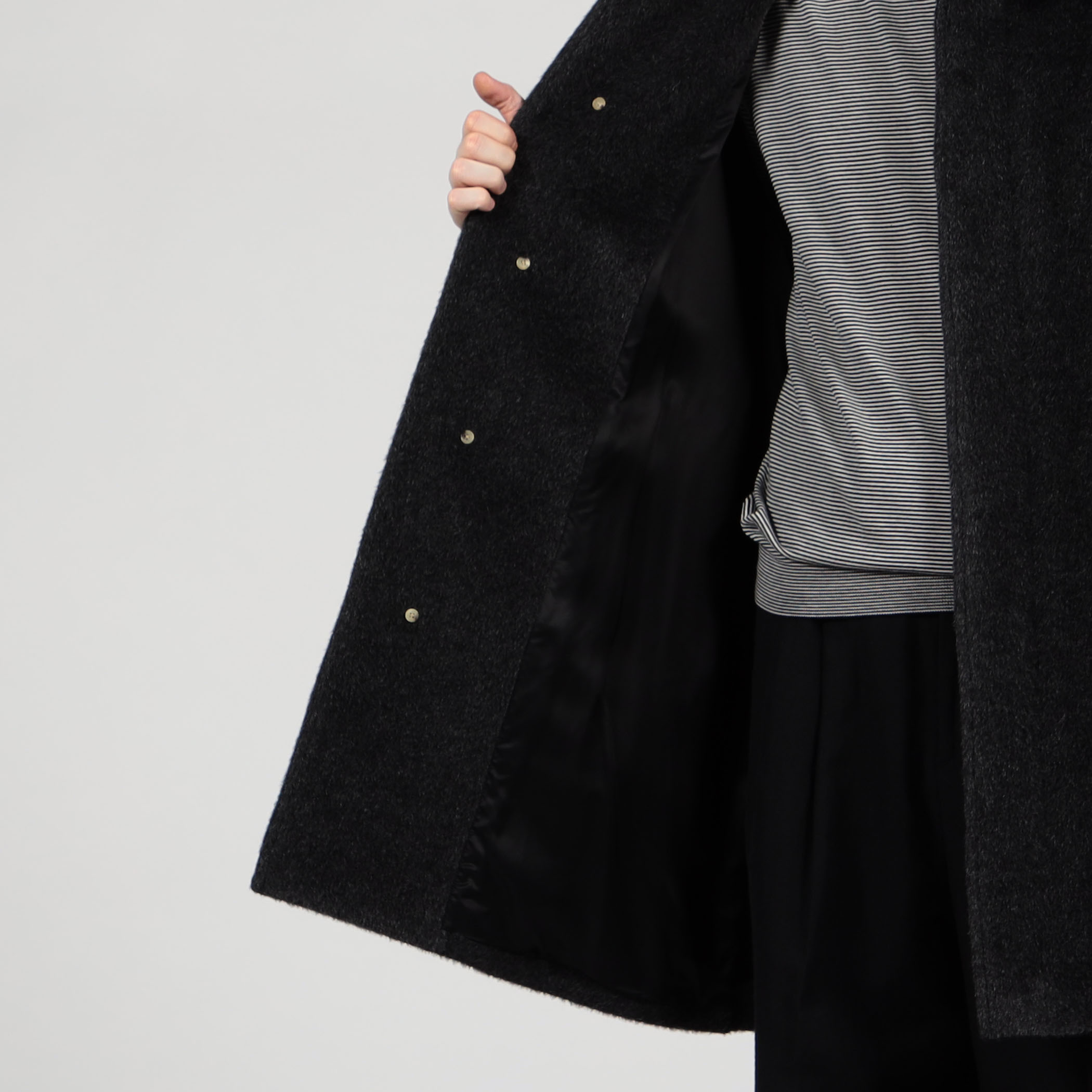 別注】The CLASIK SHORT MAC COAT DORMEUIL LUXURY OVERCOATINGS