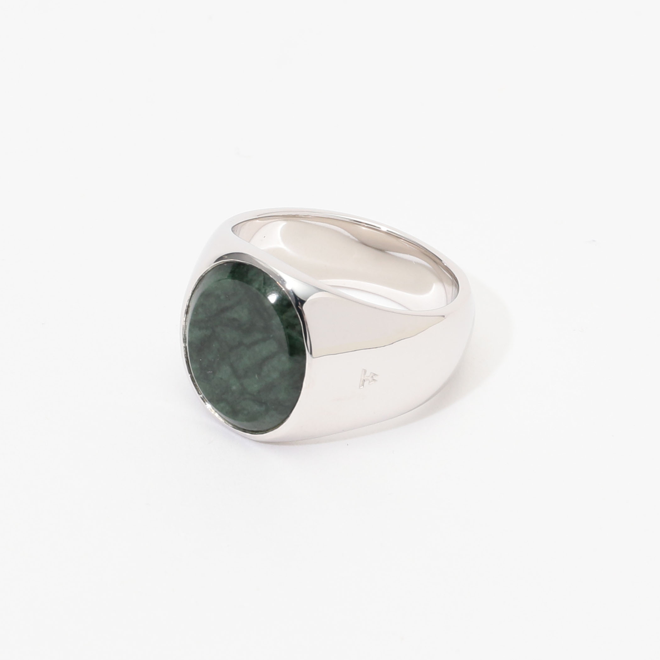 TOM WOOD OVAL GREEN MARBLE リング｜トゥモローランド 公式通販