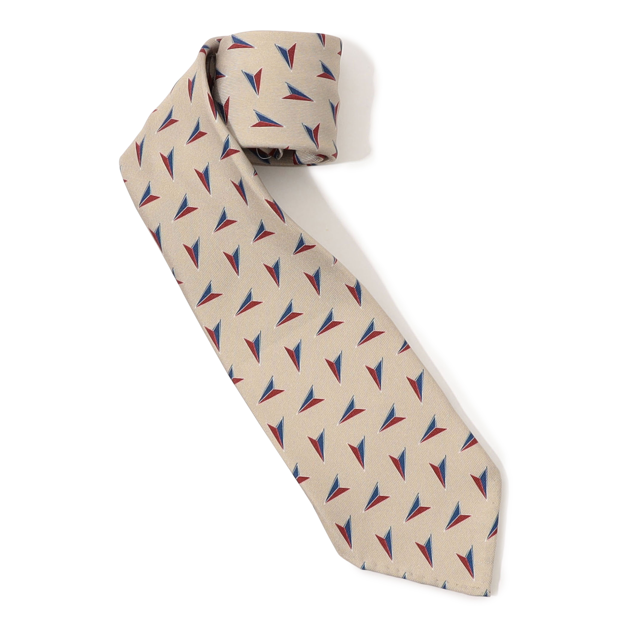 TOMORROWLAND MADE IN ITALY シルクプリント 小紋柄ネクタイ