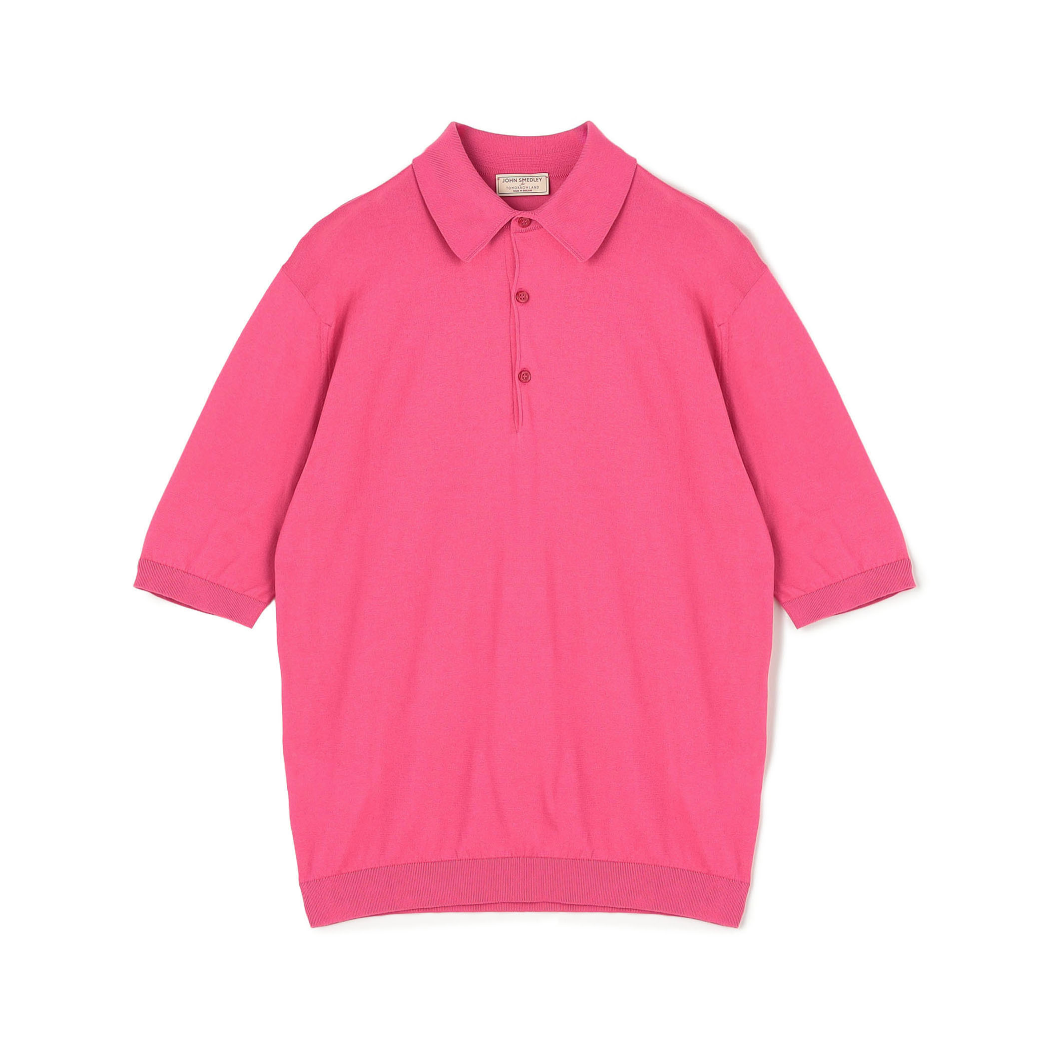 【別注J】JOHN SMEDLEY 30Gシーアイランドコットン ニットポロ ISIS