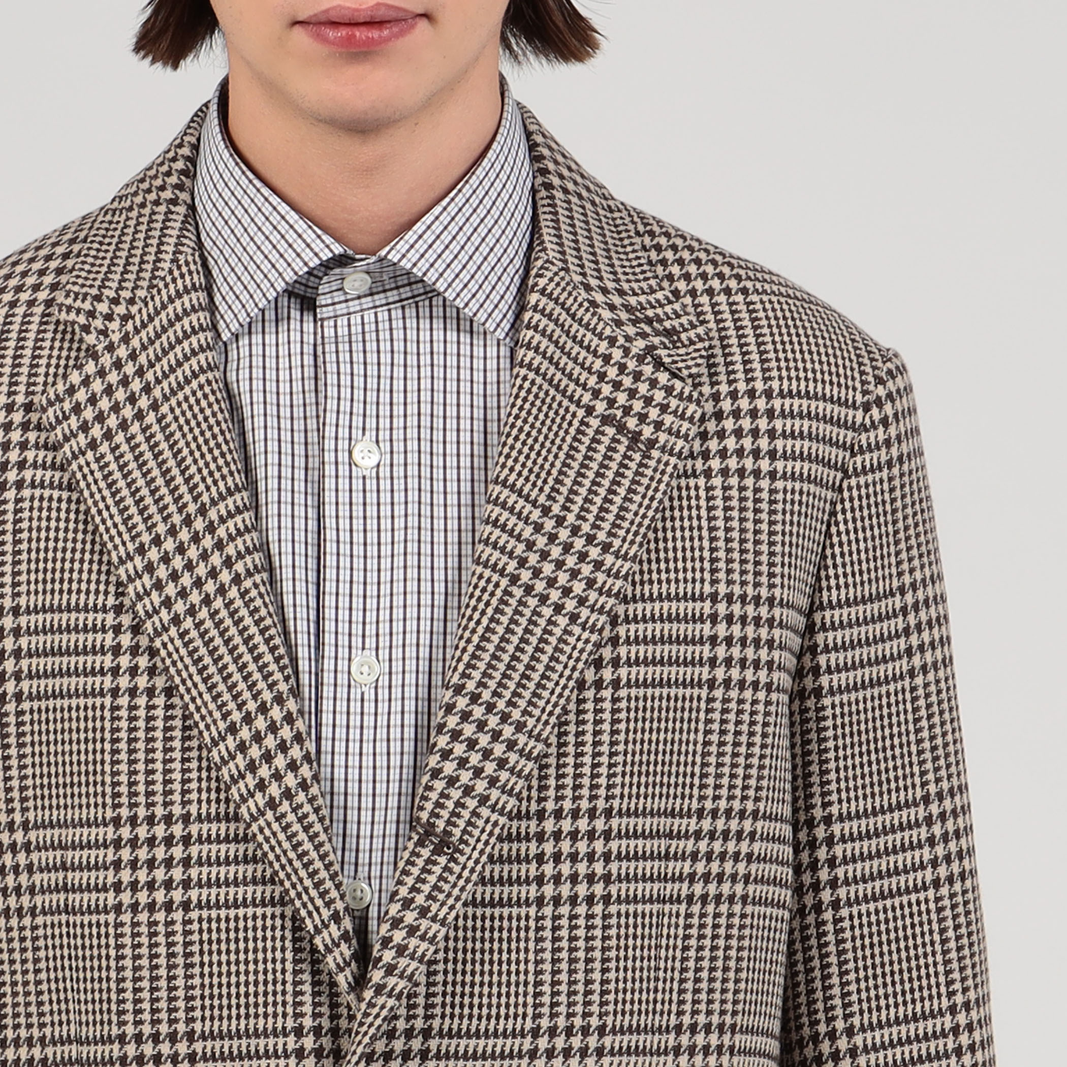 Dormeuil Tomorrowland Pilgrim ベージュ リネン