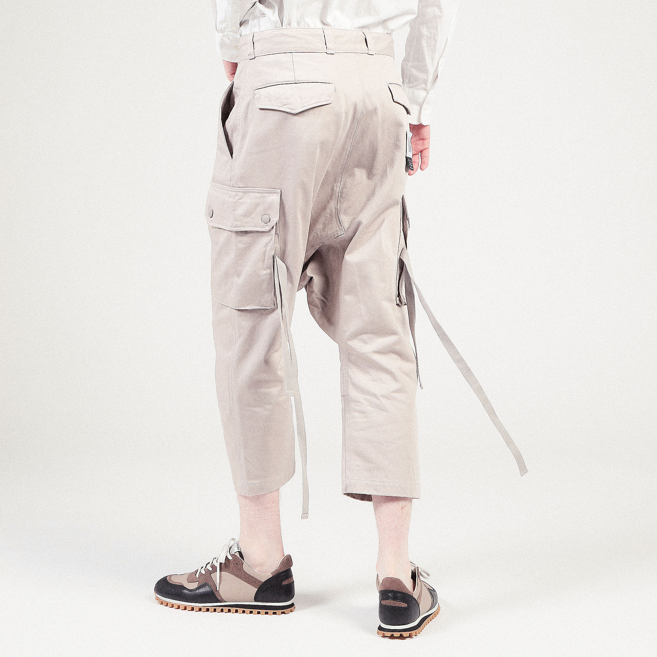 FUMITO GANRYU F-2 sarrouel pants コットン サルエルパンツ