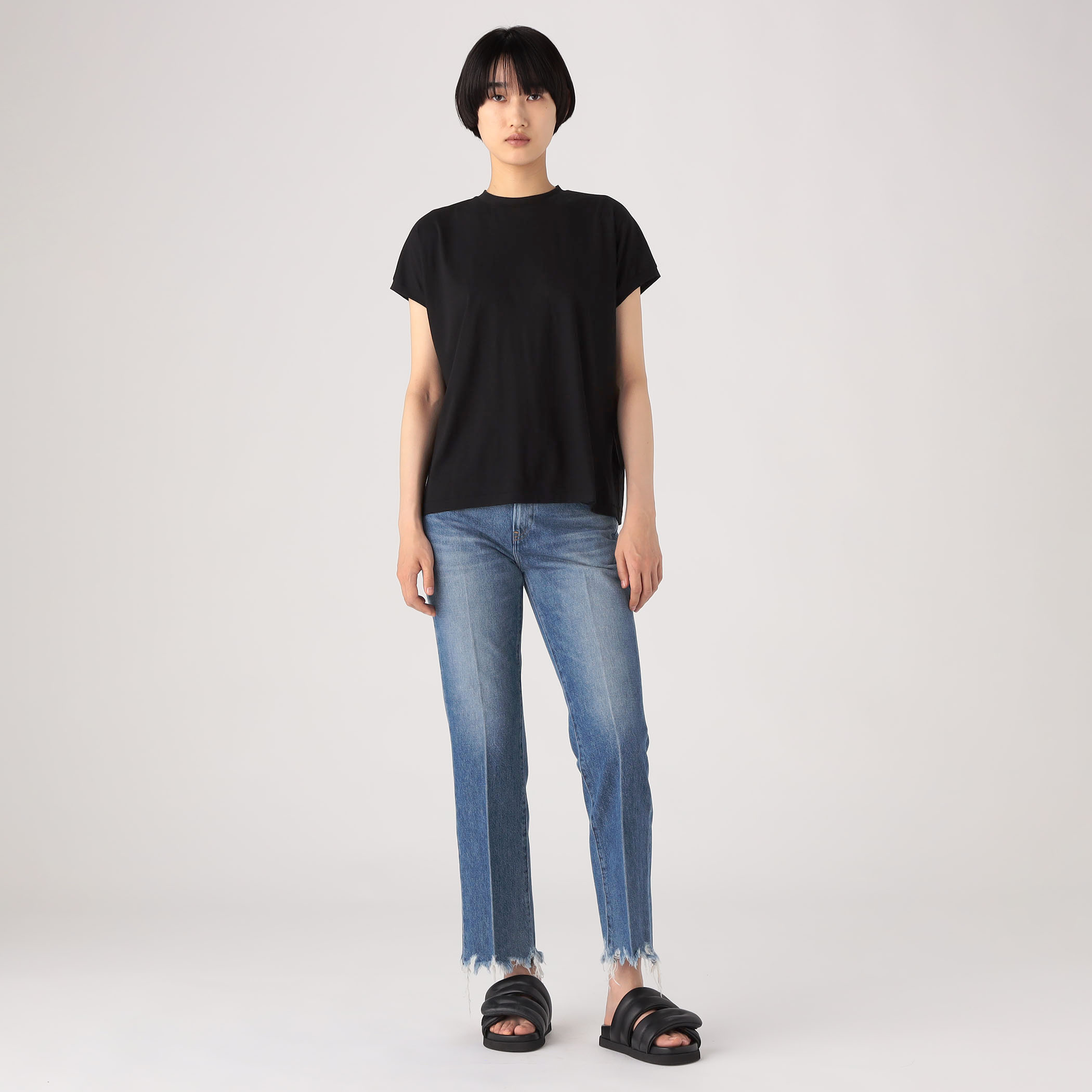 ATON×TOMORROWLAND コットン ビッグプルオーバー セール】 【別注】ATON×TOMORROWLAND コットン ビッグプル