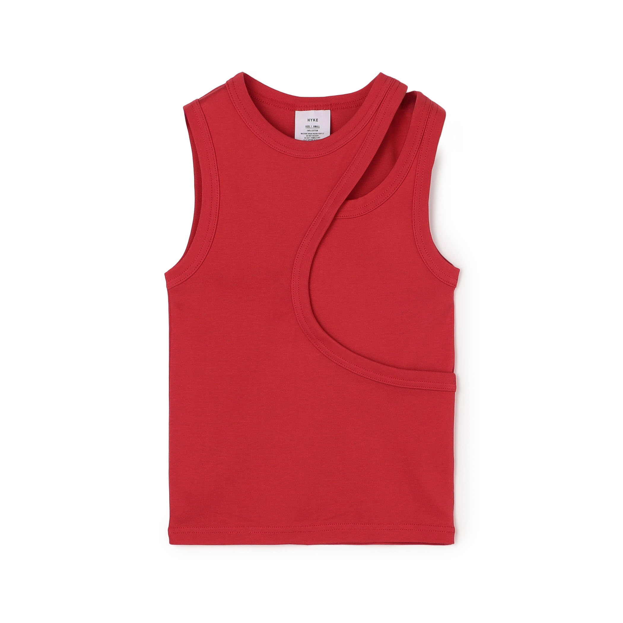 HYKE LAYERED TANK TOP レイヤードタンクトップ