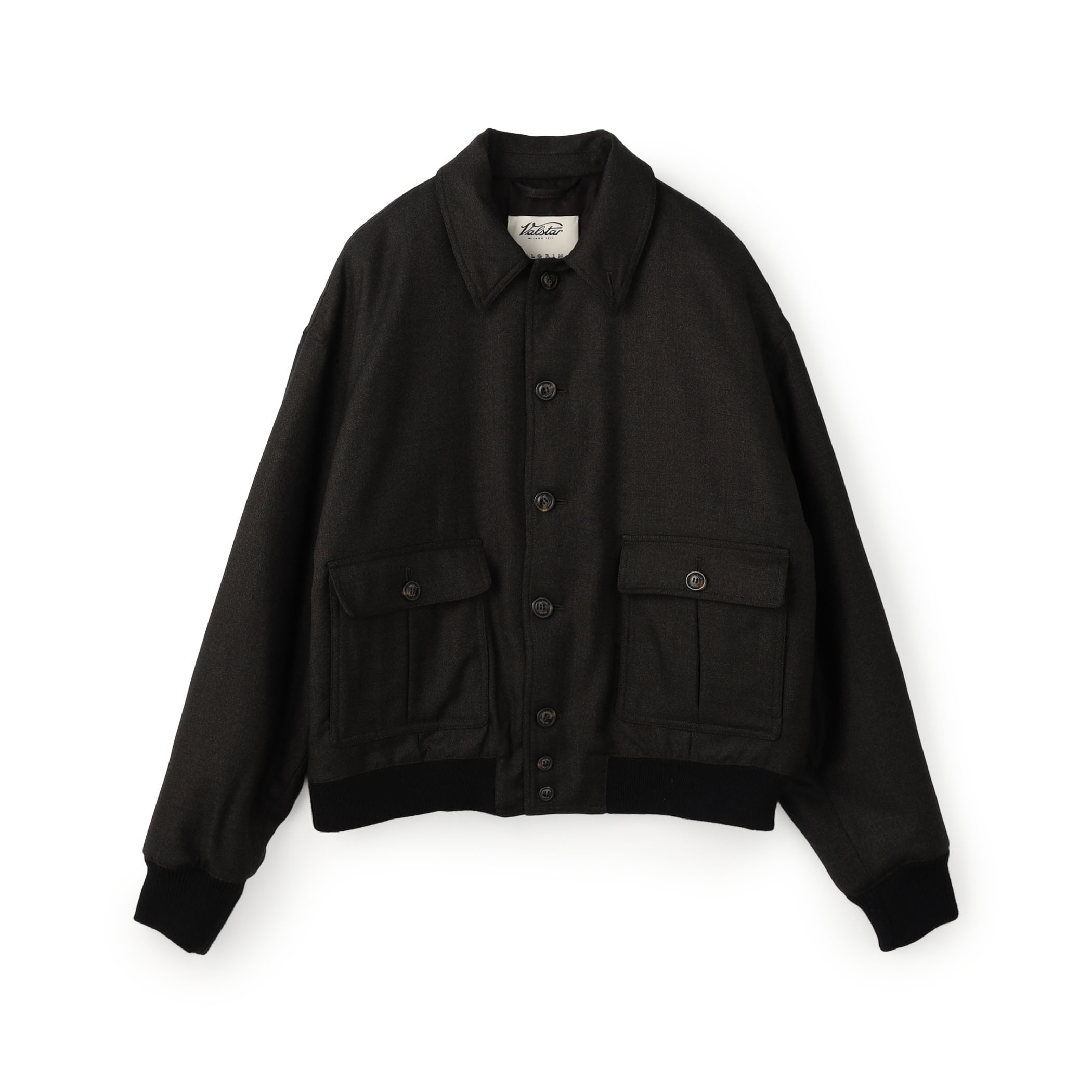 【別注】VALSTAR VALSTARINO シャツカラーブルゾン DORMEUIL
