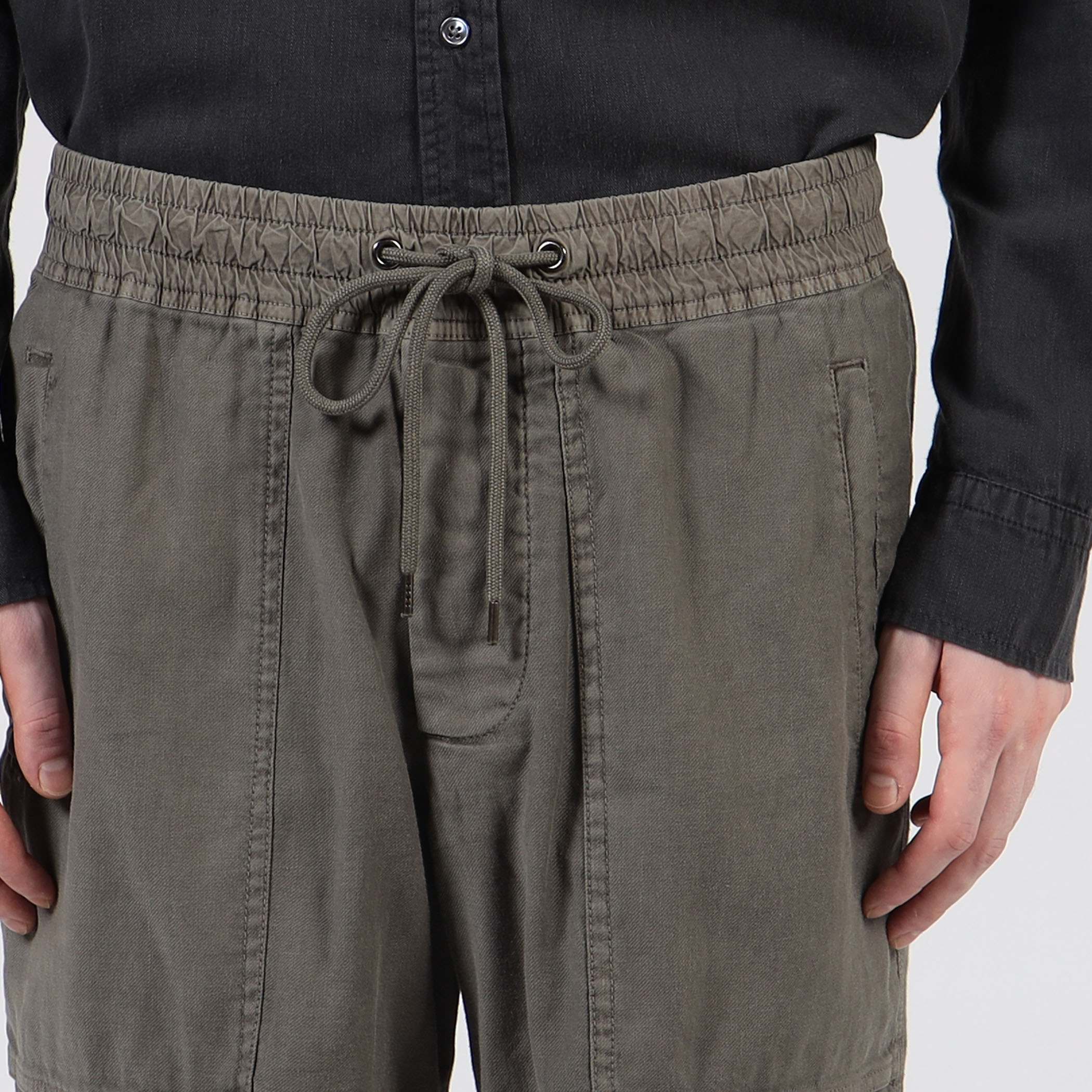 リネンコットン パッチポケットショーツ MLCO4256｜トゥモローランド