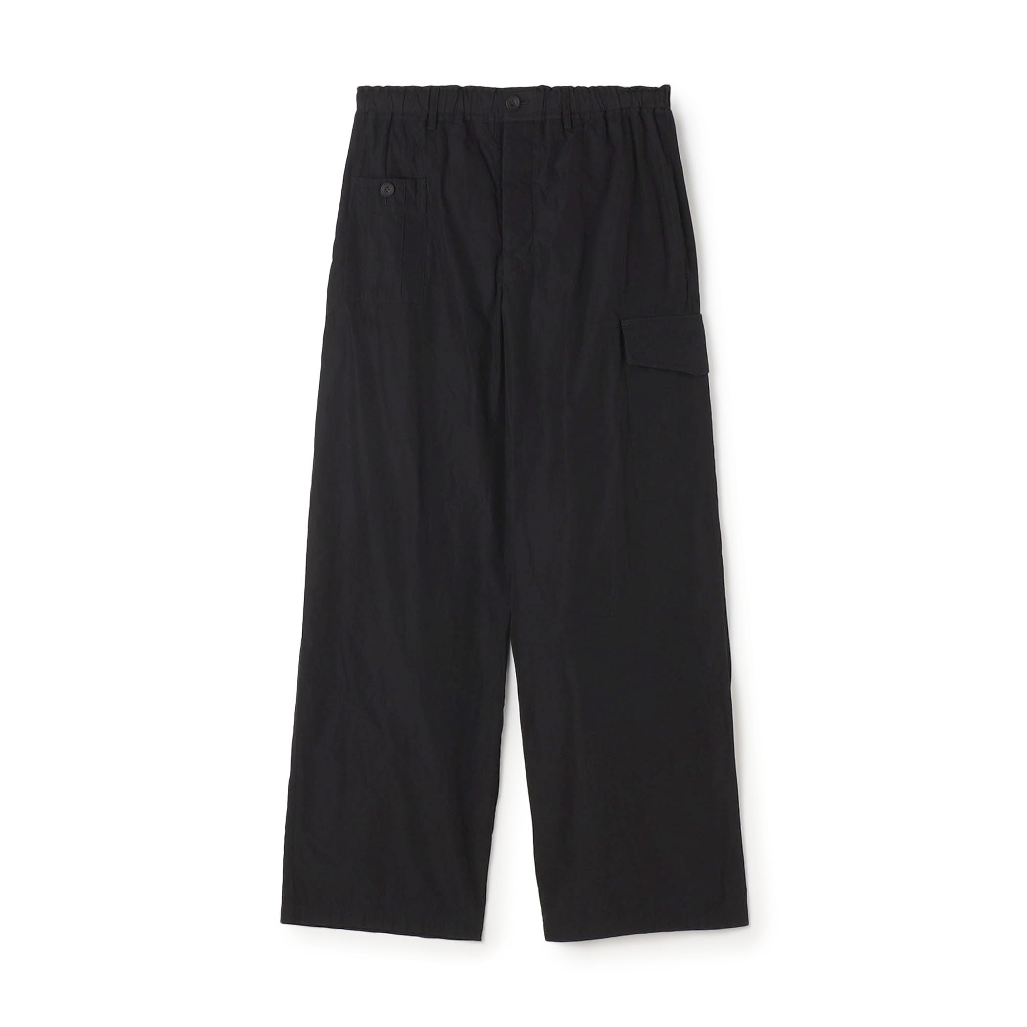 ラスティックウーブン ウエストギャザーパンツ