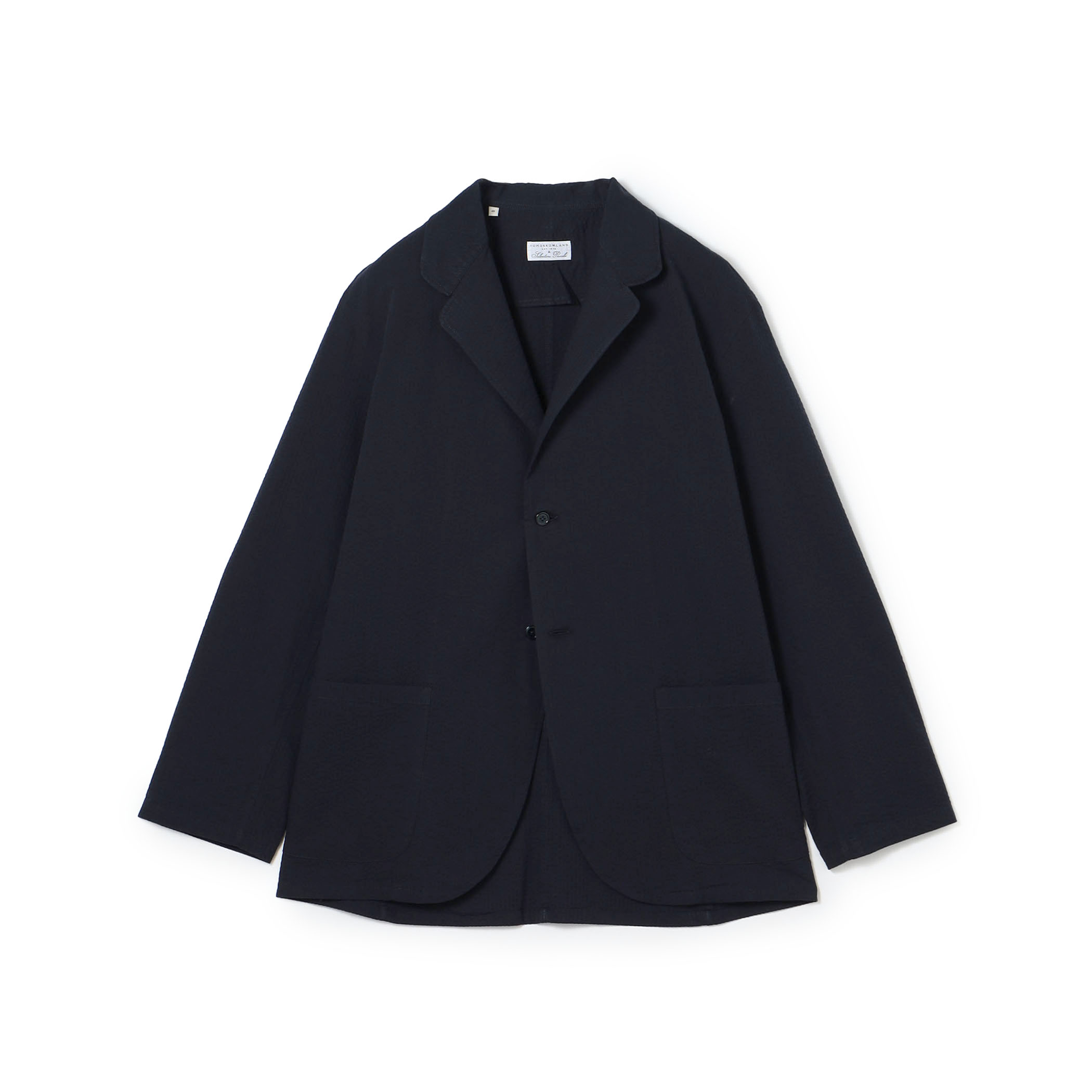 【別注】Salbatore Piccolo GIACCA CHIAIA コットンシアサッカー シングルブレステッド 2Bジャケット