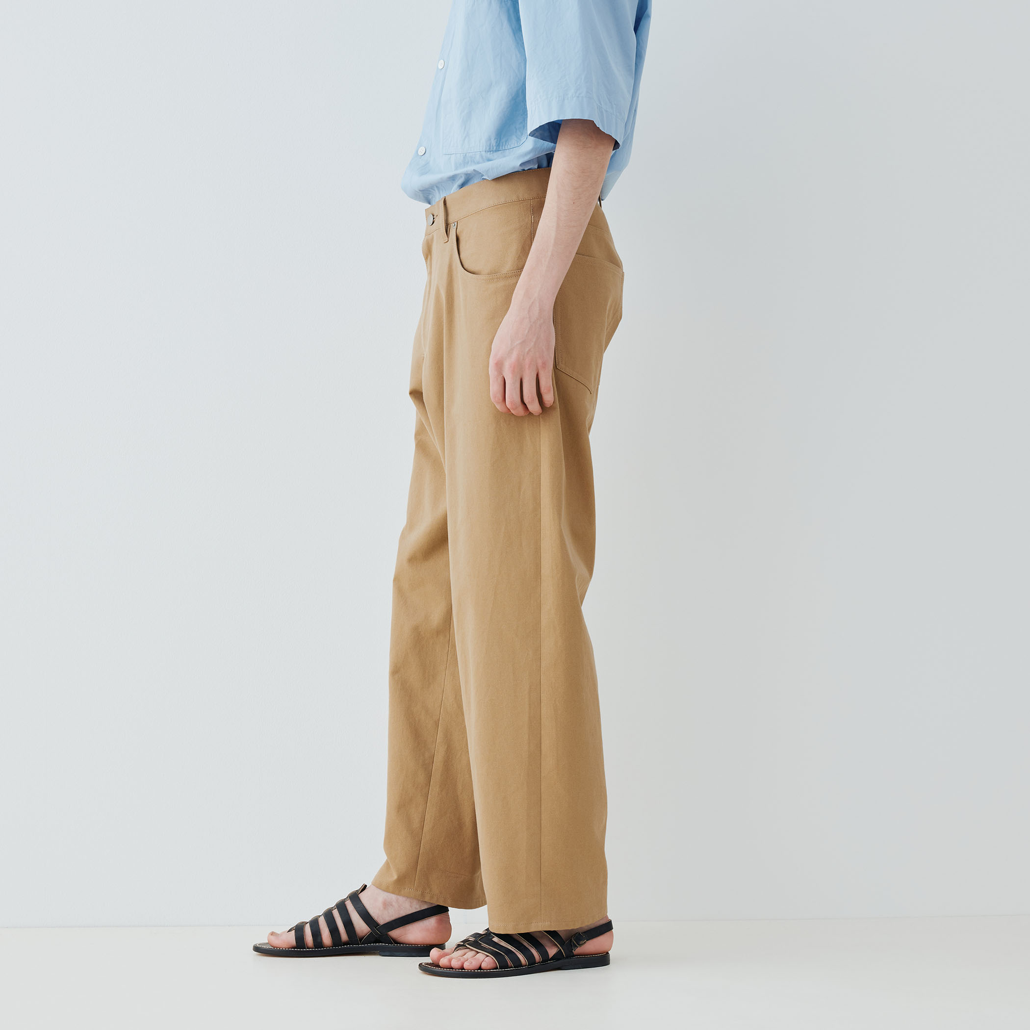 MARUJUBERNARDAUD Vannerie５枚 ノンマーセライズドコットン5ポケットパンツ｜トゥモローランド