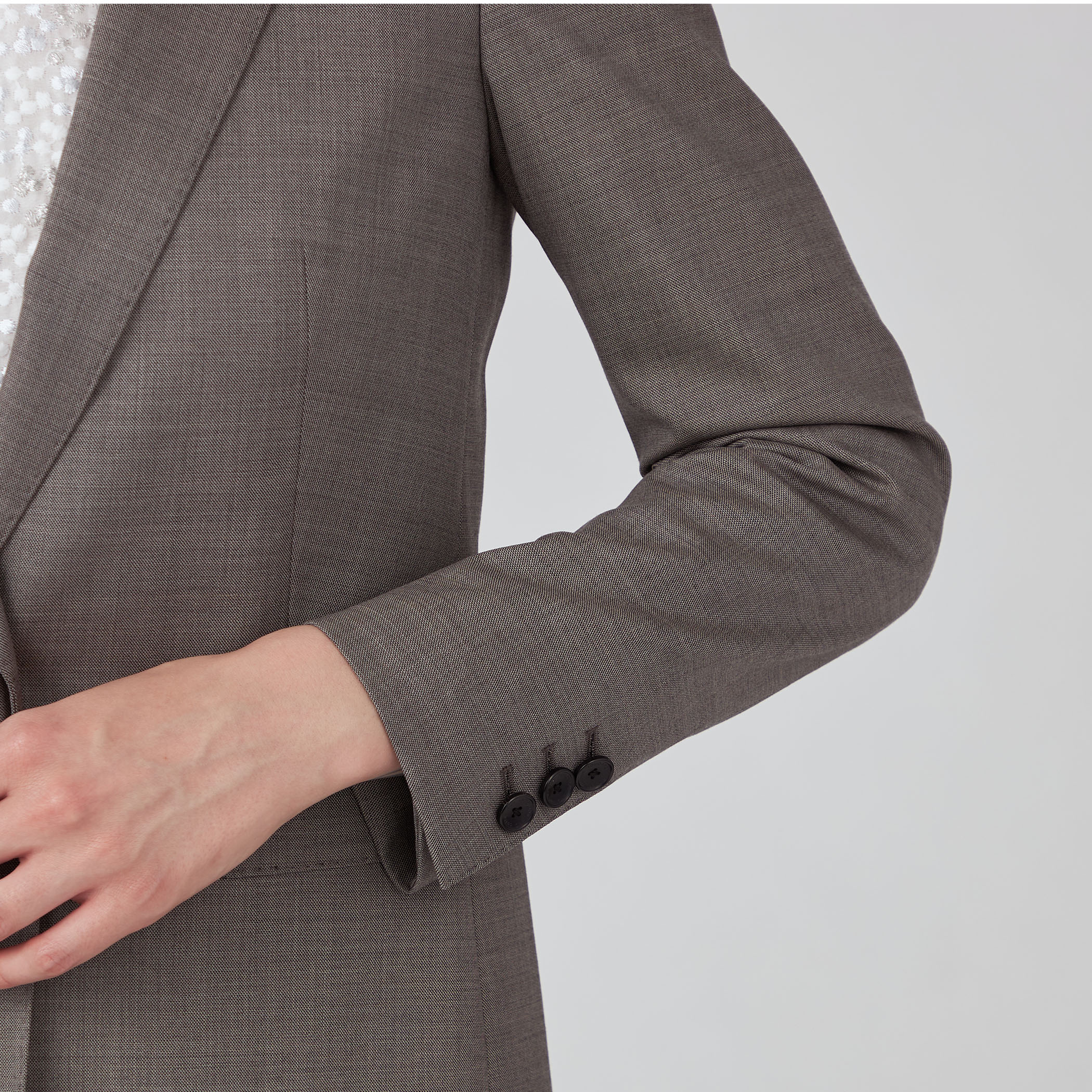 ブラウニーシャークスキン シングル1Bジャケット